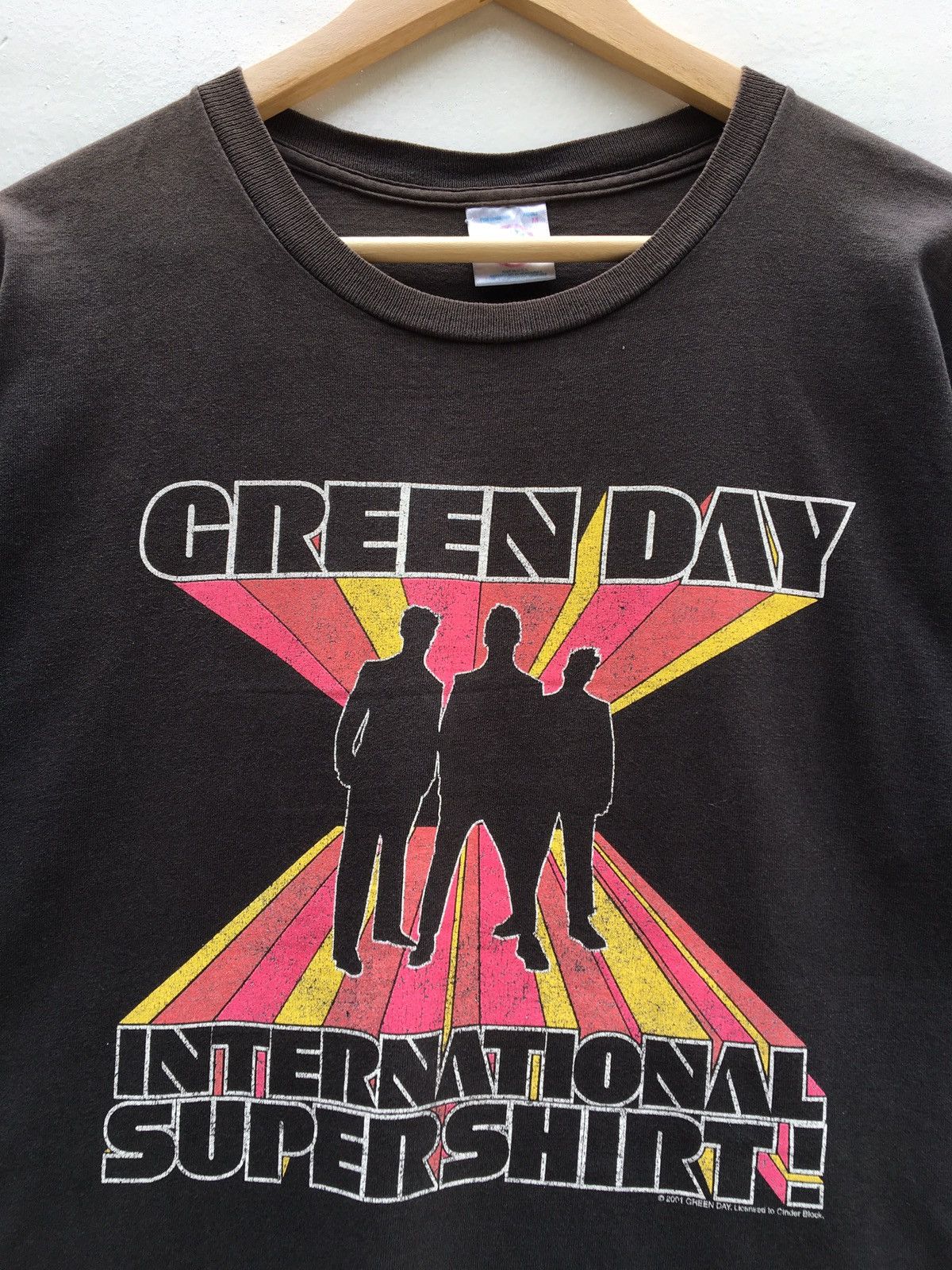 Band Tees Vintage Green Day International Supershirt 2001AmericanPunk Size US M / EU 48-50 / 2 - 7 Thumbnail