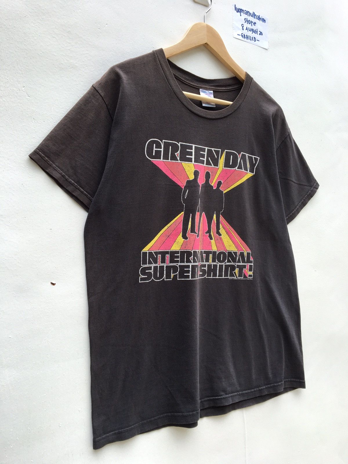 Band Tees Vintage Green Day International Supershirt 2001AmericanPunk Size US M / EU 48-50 / 2 - 2 Thumbnail