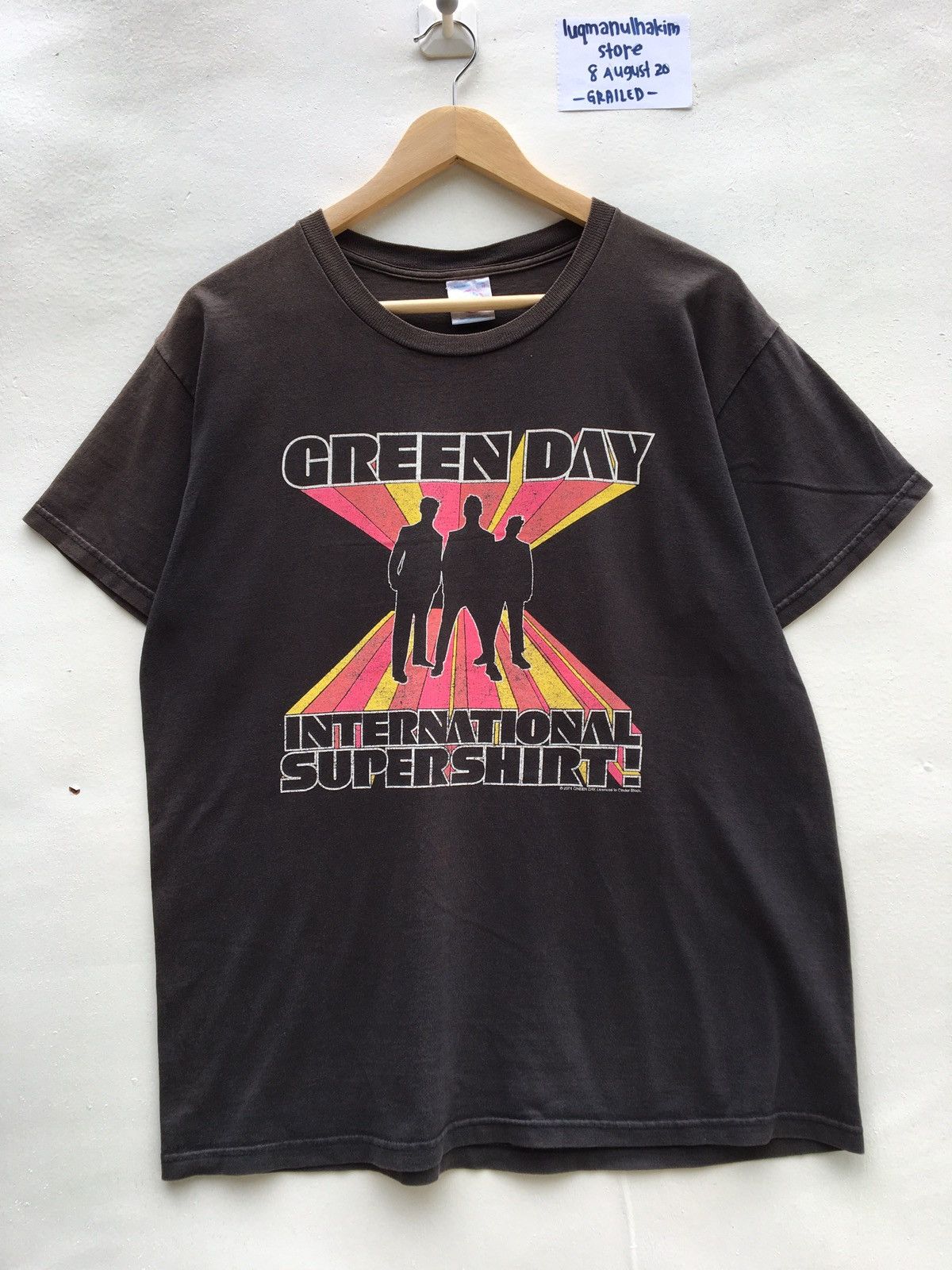 Band Tees Vintage Green Day International Supershirt 2001AmericanPunk Size US M / EU 48-50 / 2 - 1 Thumbnail