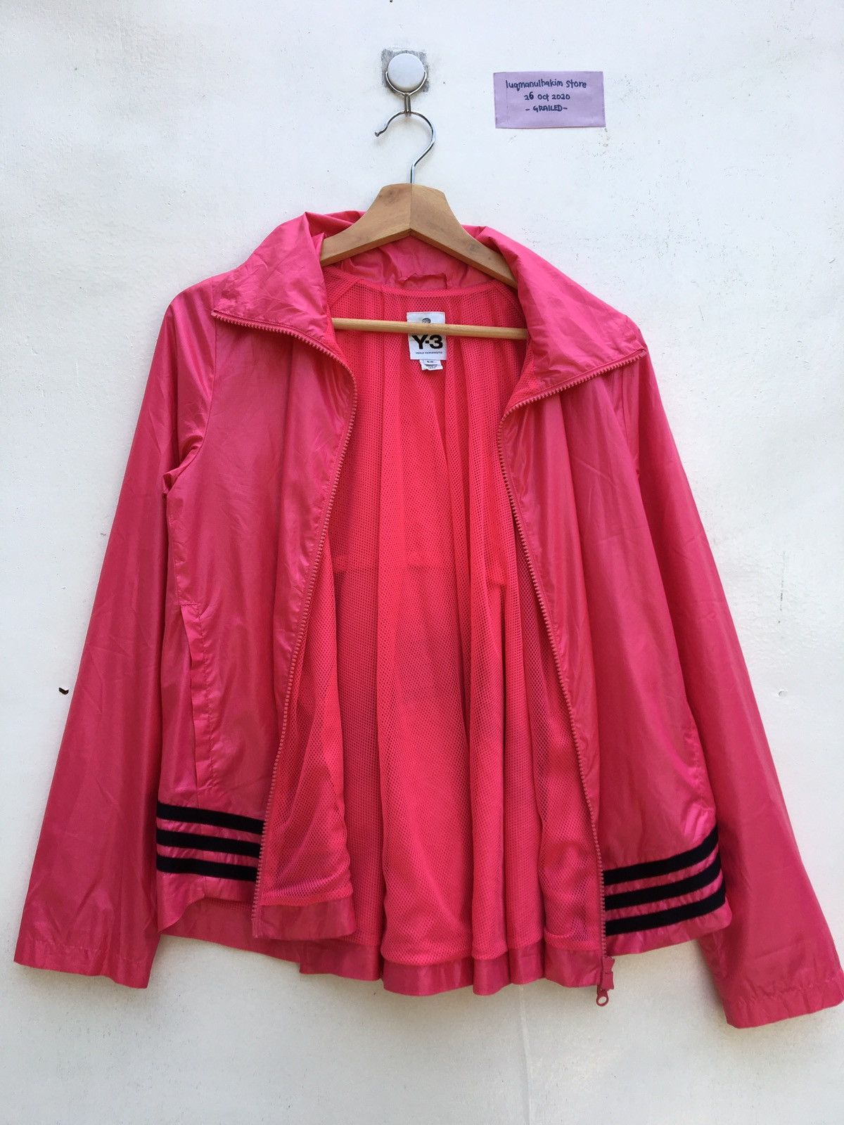 Adidas Adidas Y-3 Yohji Yamamoto Windbreaker Size US S / EU 44-46 / 1 - 7 Thumbnail