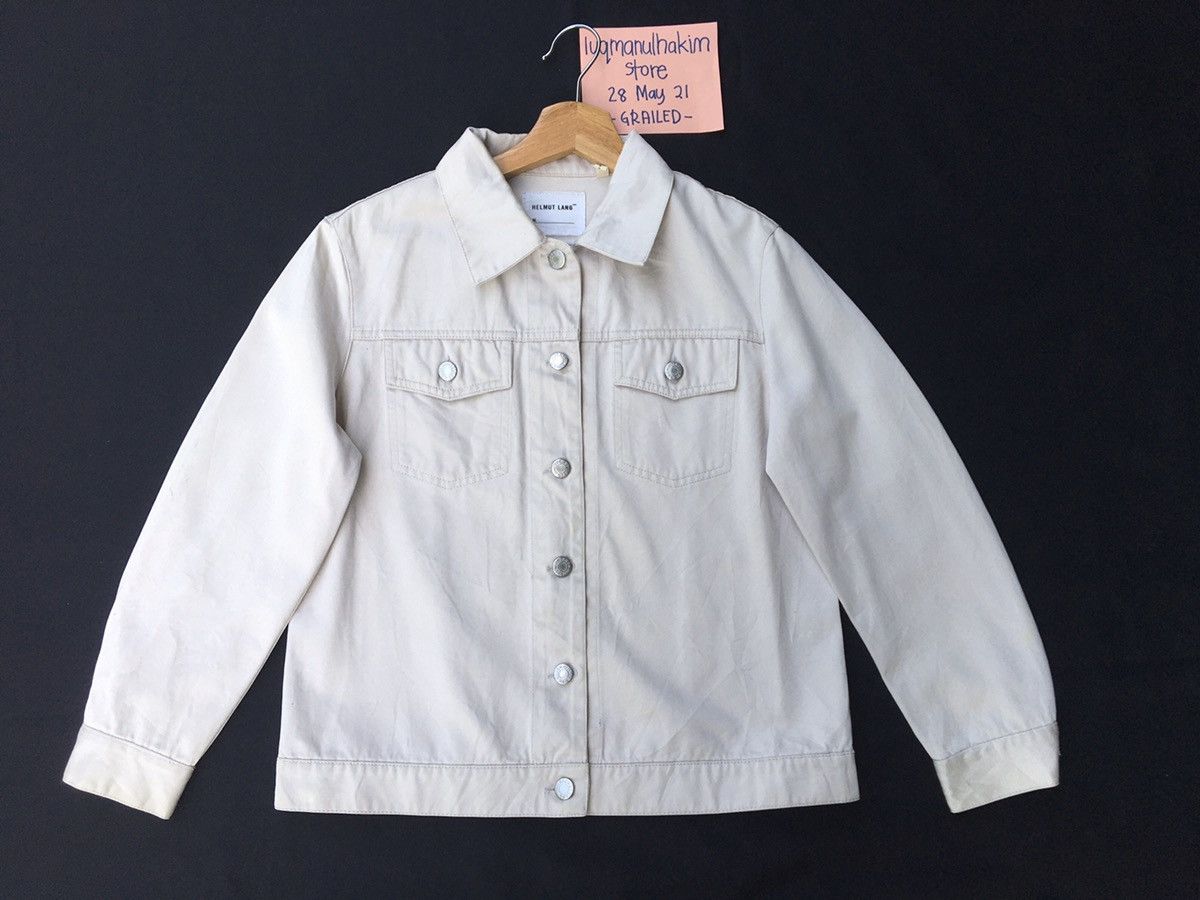 Helmut Lang Vintage Helmut Lang Cotton Buttons Jacket Size US M / EU 48-50 / 2 - 1 Thumbnail