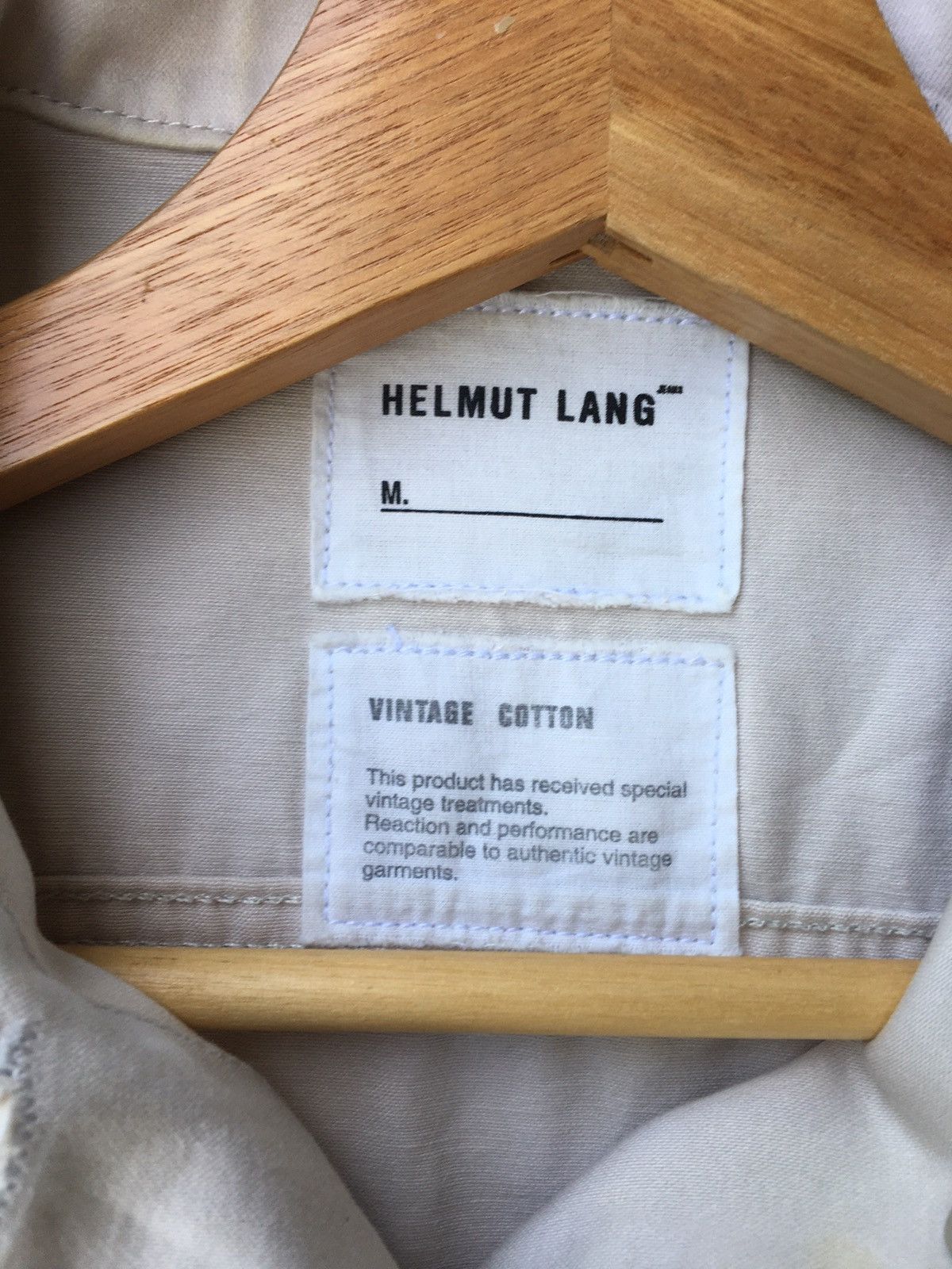 Helmut Lang Vintage Helmut Lang Cotton Buttons Jacket Size US M / EU 48-50 / 2 - 10 Thumbnail