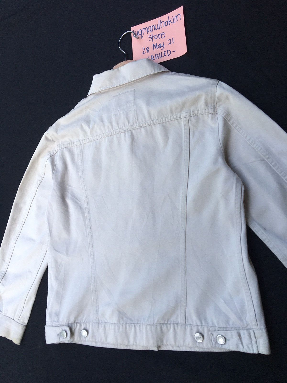 Helmut Lang Vintage Helmut Lang Cotton Buttons Jacket Size US M / EU 48-50 / 2 - 18 Thumbnail