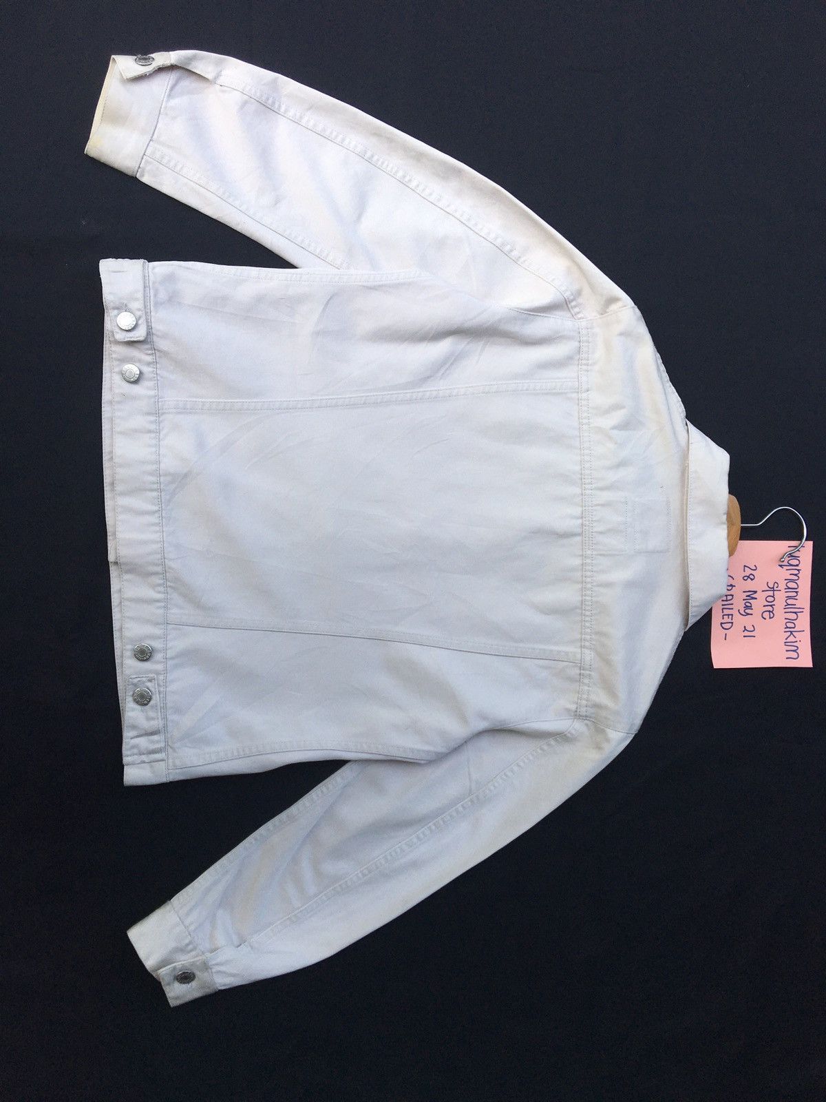Helmut Lang Vintage Helmut Lang Cotton Buttons Jacket Size US M / EU 48-50 / 2 - 21 Thumbnail