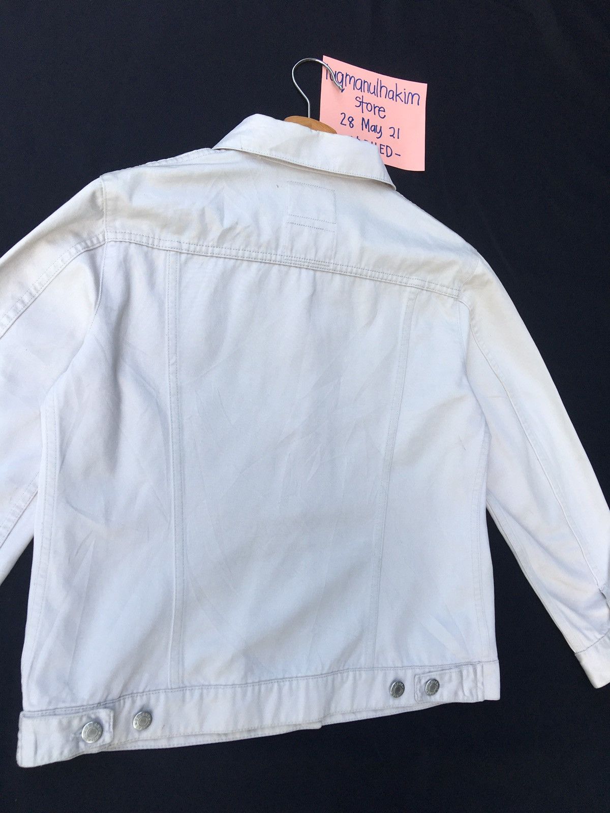 Helmut Lang Vintage Helmut Lang Cotton Buttons Jacket Size US M / EU 48-50 / 2 - 17 Thumbnail
