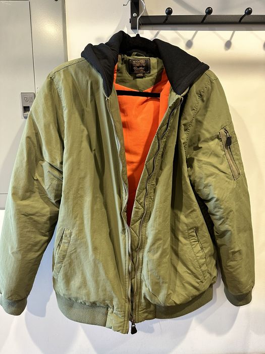 Primitive Primitive Naruto Shippuden Minato Bomber Jacket Green | Grailed