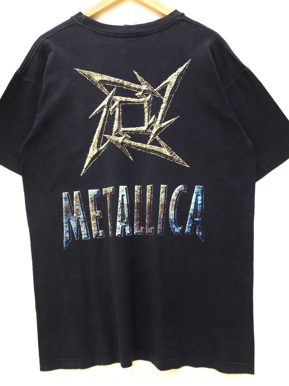 Band Tees Vintage 90s Tour Metallica Giant Tag Band T Shirt Size US L / EU 52-54 / 3 - 5 Thumbnail