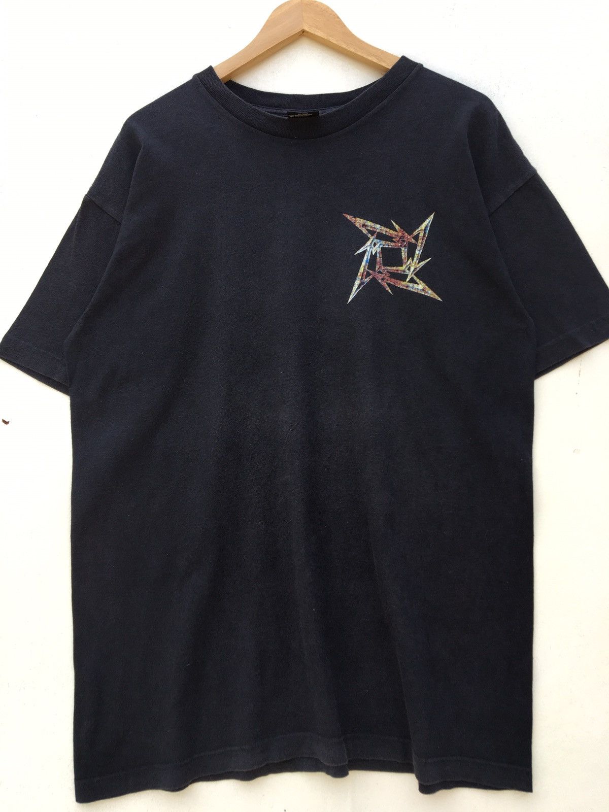 Band Tees Vintage 90s Tour Metallica Giant Tag Band T Shirt Size US L / EU 52-54 / 3 - 11 Thumbnail