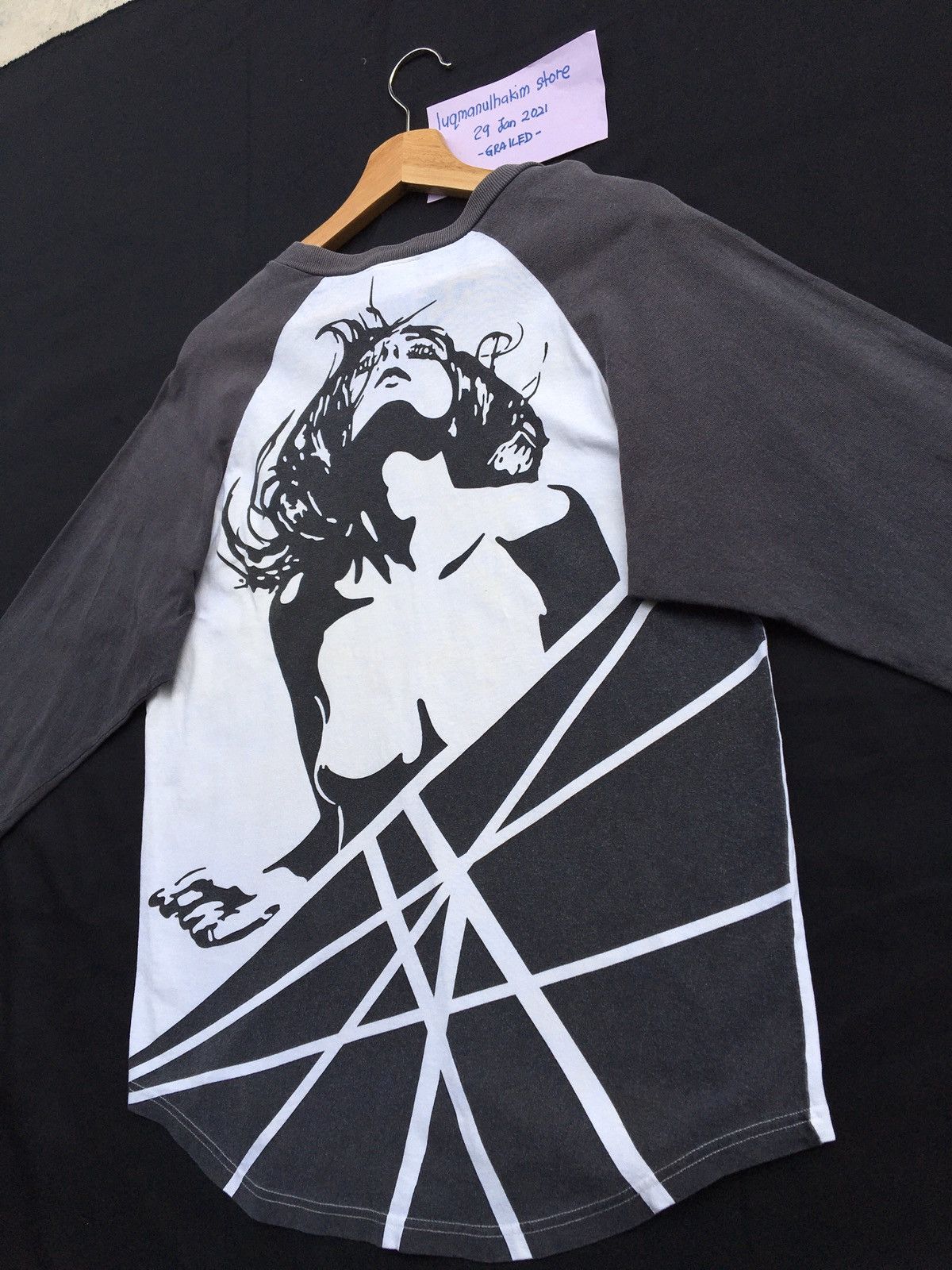 Hysteric Glamour Rare Hysteric Glamour Nude Woman 3/4 Sleeve Shirt Size US M / EU 48-50 / 2 - 4 Thumbnail