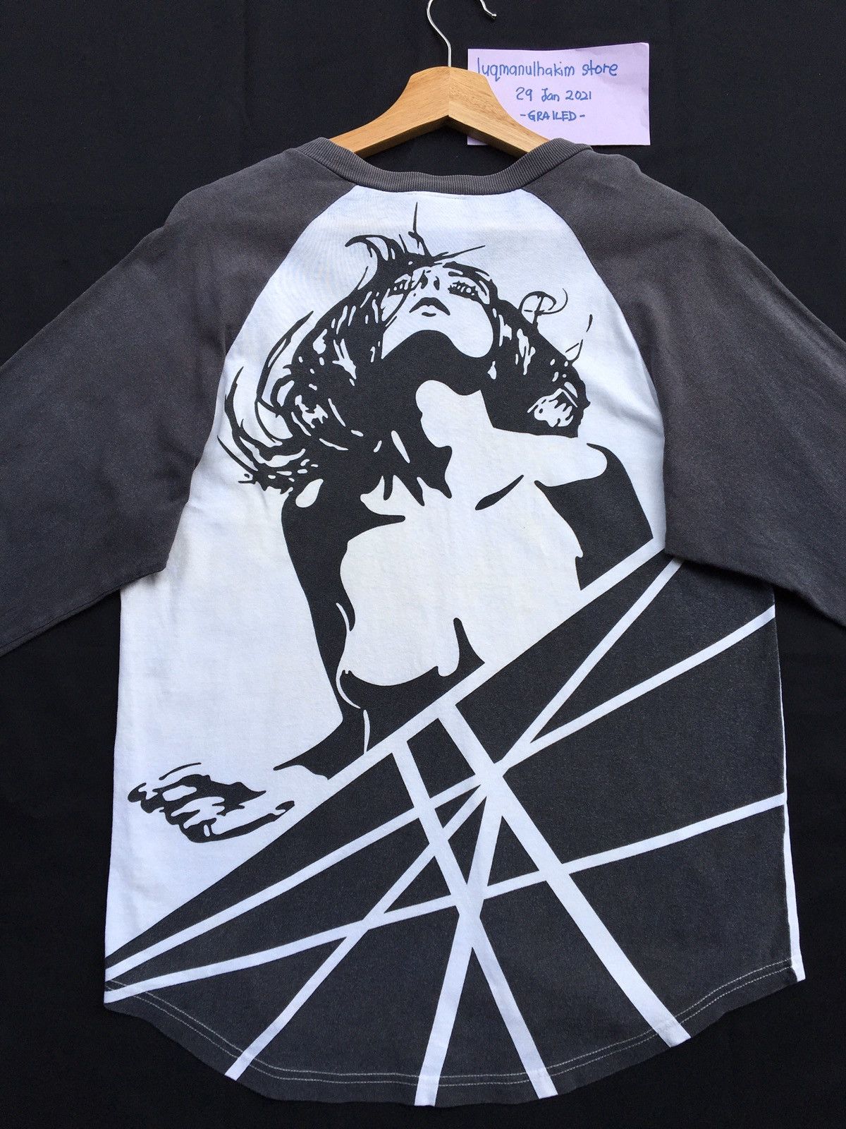 Hysteric Glamour Rare Hysteric Glamour Nude Woman 3/4 Sleeve Shirt Size US M / EU 48-50 / 2 - 6 Thumbnail