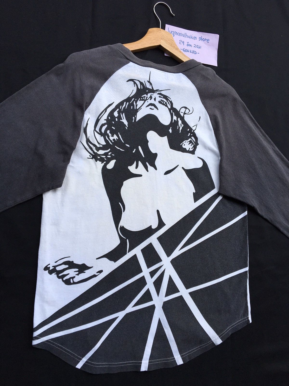 Hysteric Glamour Rare Hysteric Glamour Nude Woman 3/4 Sleeve Shirt Size US M / EU 48-50 / 2 - 3 Thumbnail