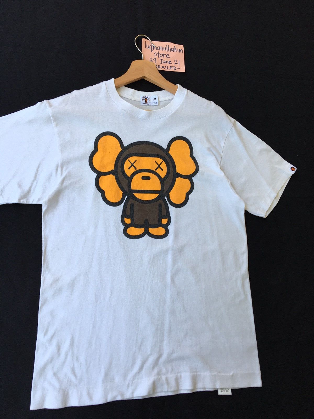 Bape × Kaws Bape x Kaws Baby Milo Tee Size US M / EU 48-50 / 2 - 4 Thumbnail