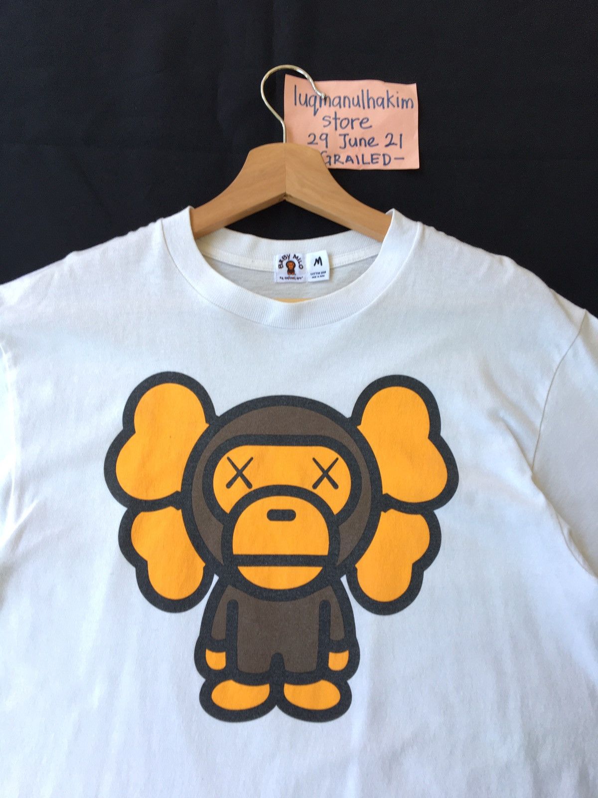Bape × Kaws Bape x Kaws Baby Milo Tee Size US M / EU 48-50 / 2 - 3 Thumbnail