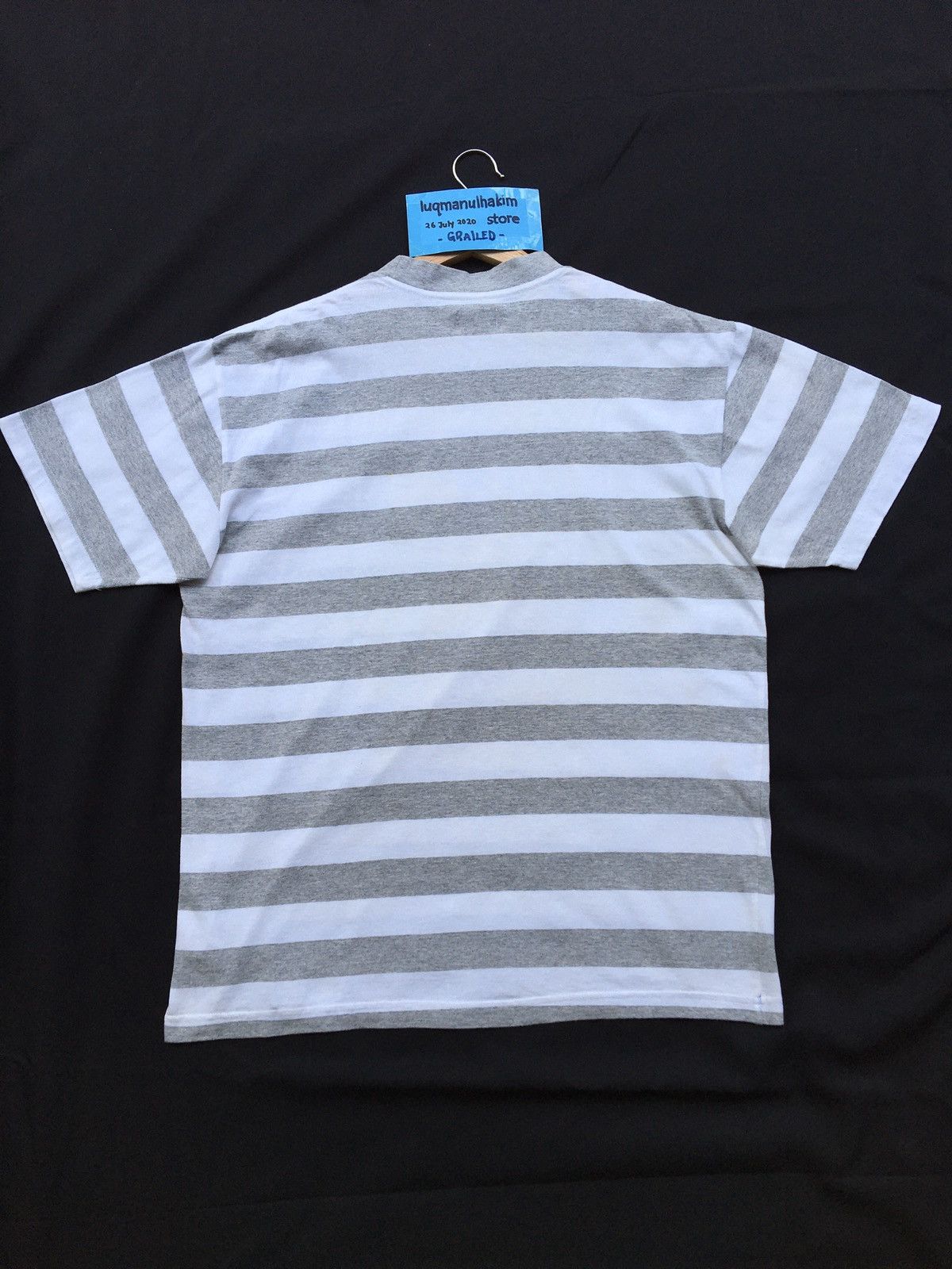 Guess Vintage 90s Guess Jeans Embroidered Striped Tee Size US M / EU 48-50 / 2 - 15 Thumbnail