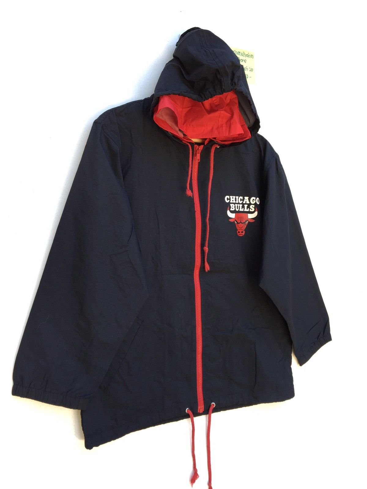 NBA Vintage Chicago Bulls Zipper Jacket Windbreaker Size US M / EU 48-50 / 2 - 2 Thumbnail