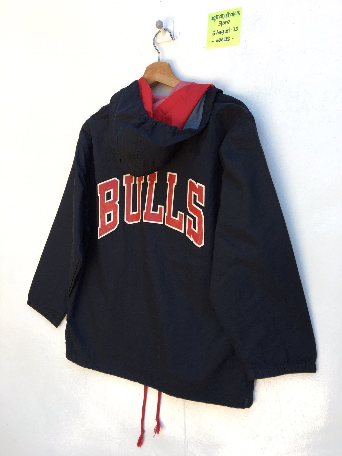 NBA Vintage Chicago Bulls Zipper Jacket Windbreaker Size US M / EU 48-50 / 2 - 9 Thumbnail