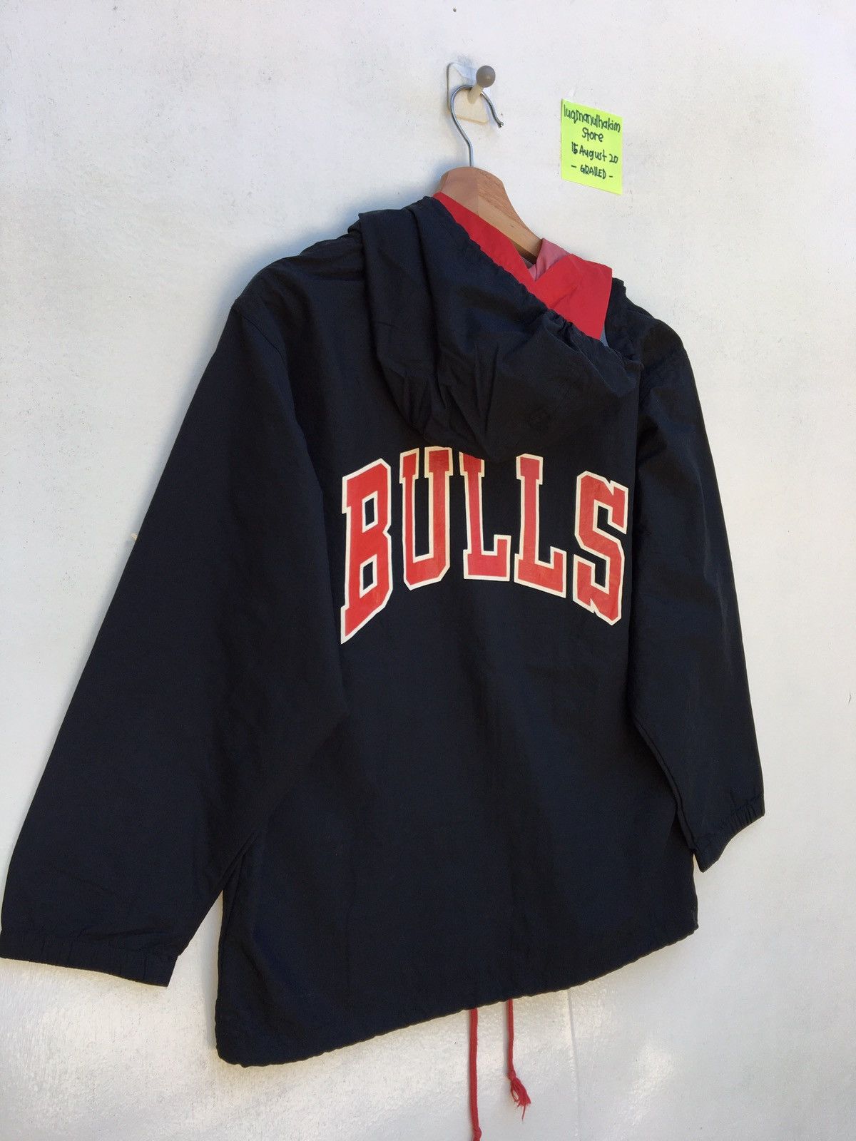NBA Vintage Chicago Bulls Zipper Jacket Windbreaker Size US M / EU 48-50 / 2 - 8 Thumbnail
