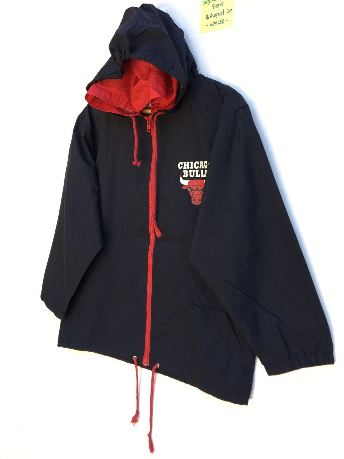 NBA Vintage Chicago Bulls Zipper Jacket Windbreaker Size US M / EU 48-50 / 2 - 3 Thumbnail