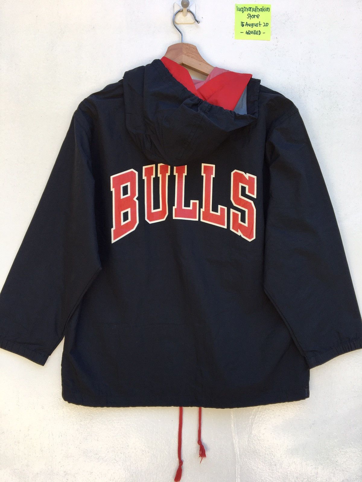 NBA Vintage Chicago Bulls Zipper Jacket Windbreaker Size US M / EU 48-50 / 2 - 7 Thumbnail
