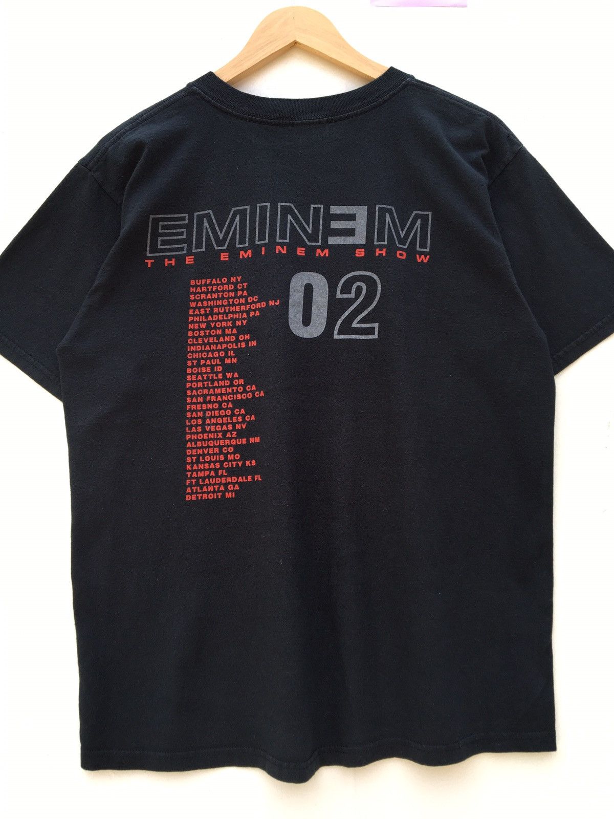 Eminem 2002 Vintage Eminem Show Rap Tee Band Concert T-Shirt Size US M / EU 48-50 / 2 - 15 Thumbnail