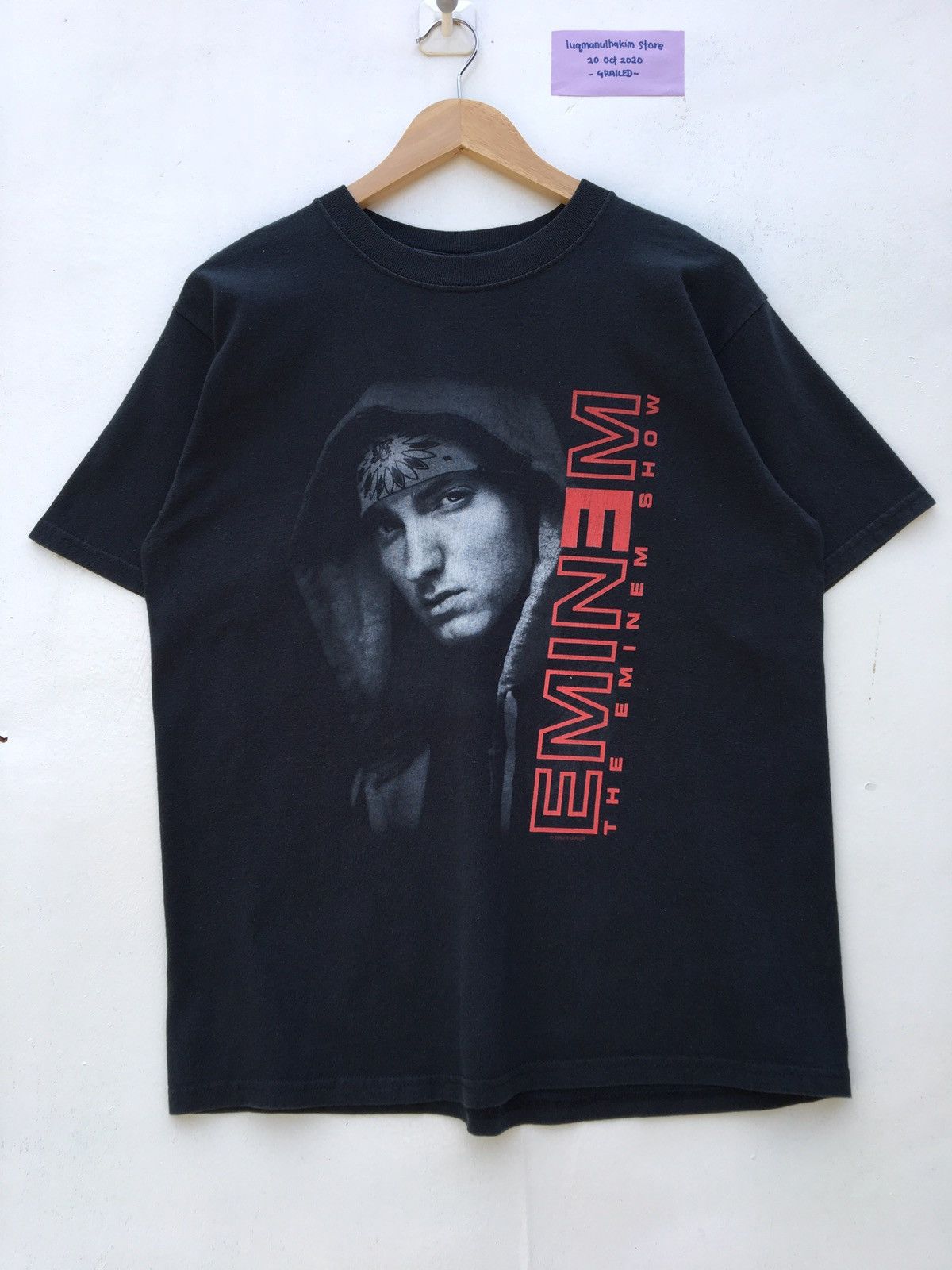 Eminem 2002 Vintage Eminem Show Rap Tee Band Concert T-Shirt Size US M / EU 48-50 / 2 - 2 Thumbnail