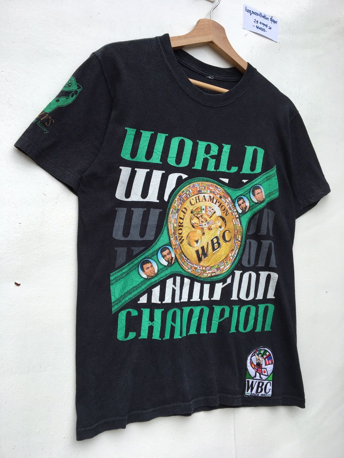 Vintage Vintage WBC Boxing Championship 50th Anniversary Tshirt Size US S / EU 44-46 / 1 - 2 Thumbnail