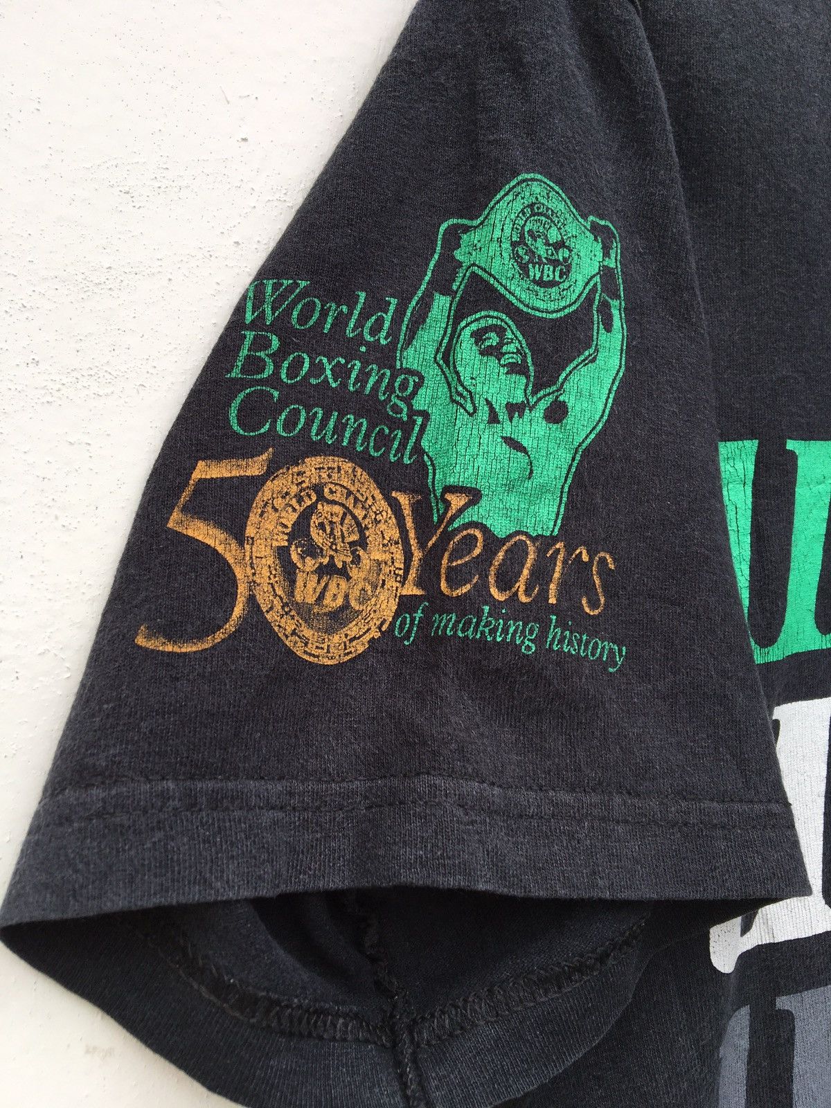 Vintage Vintage WBC Boxing Championship 50th Anniversary Tshirt Size US S / EU 44-46 / 1 - 9 Thumbnail