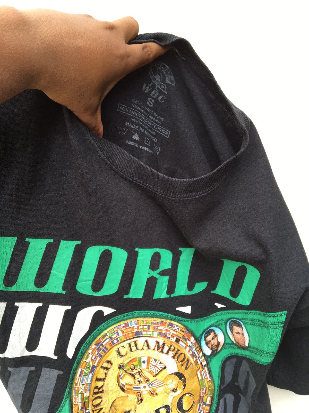 Vintage Vintage WBC Boxing Championship 50th Anniversary Tshirt Size US S / EU 44-46 / 1 - 11 Thumbnail