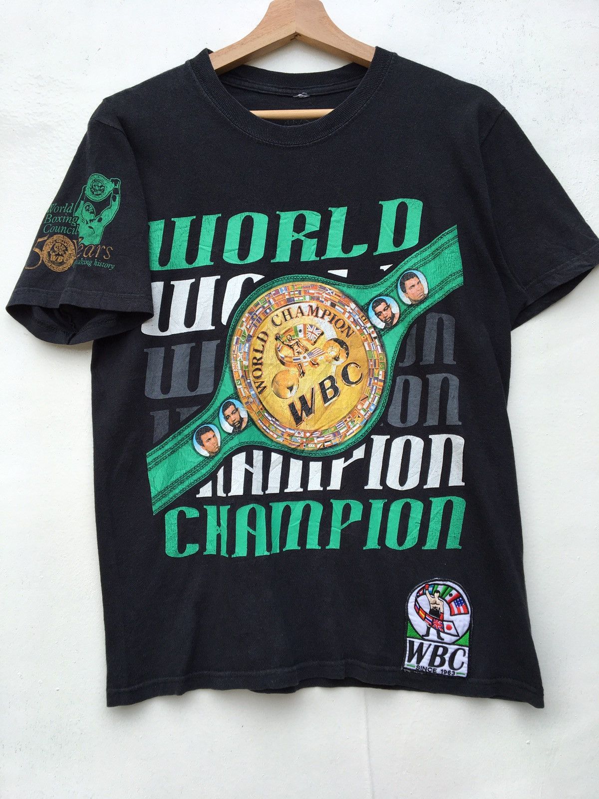 Vintage Vintage WBC Boxing Championship 50th Anniversary Tshirt Size US S / EU 44-46 / 1 - 10 Thumbnail