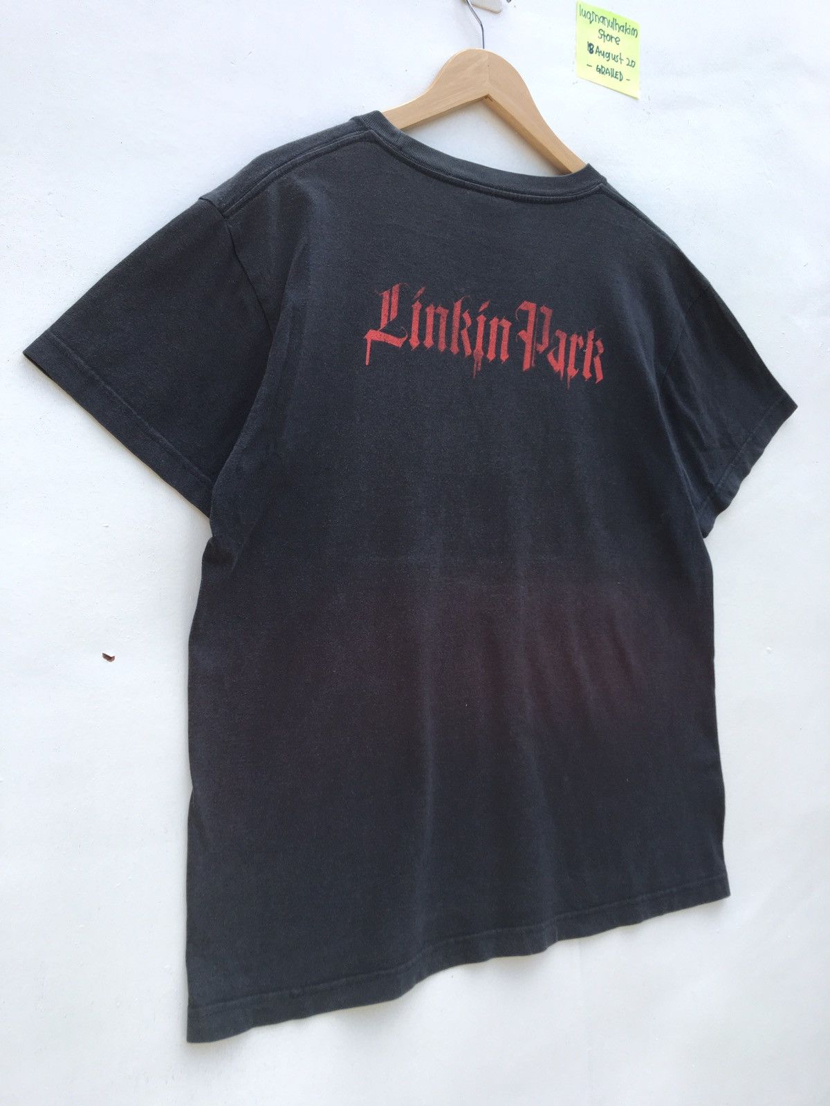Band Tees Vintage Linkin Park Hybrid Theory LP Spellout Tshirt Size US M / EU 48-50 / 2 - 2 Thumbnail