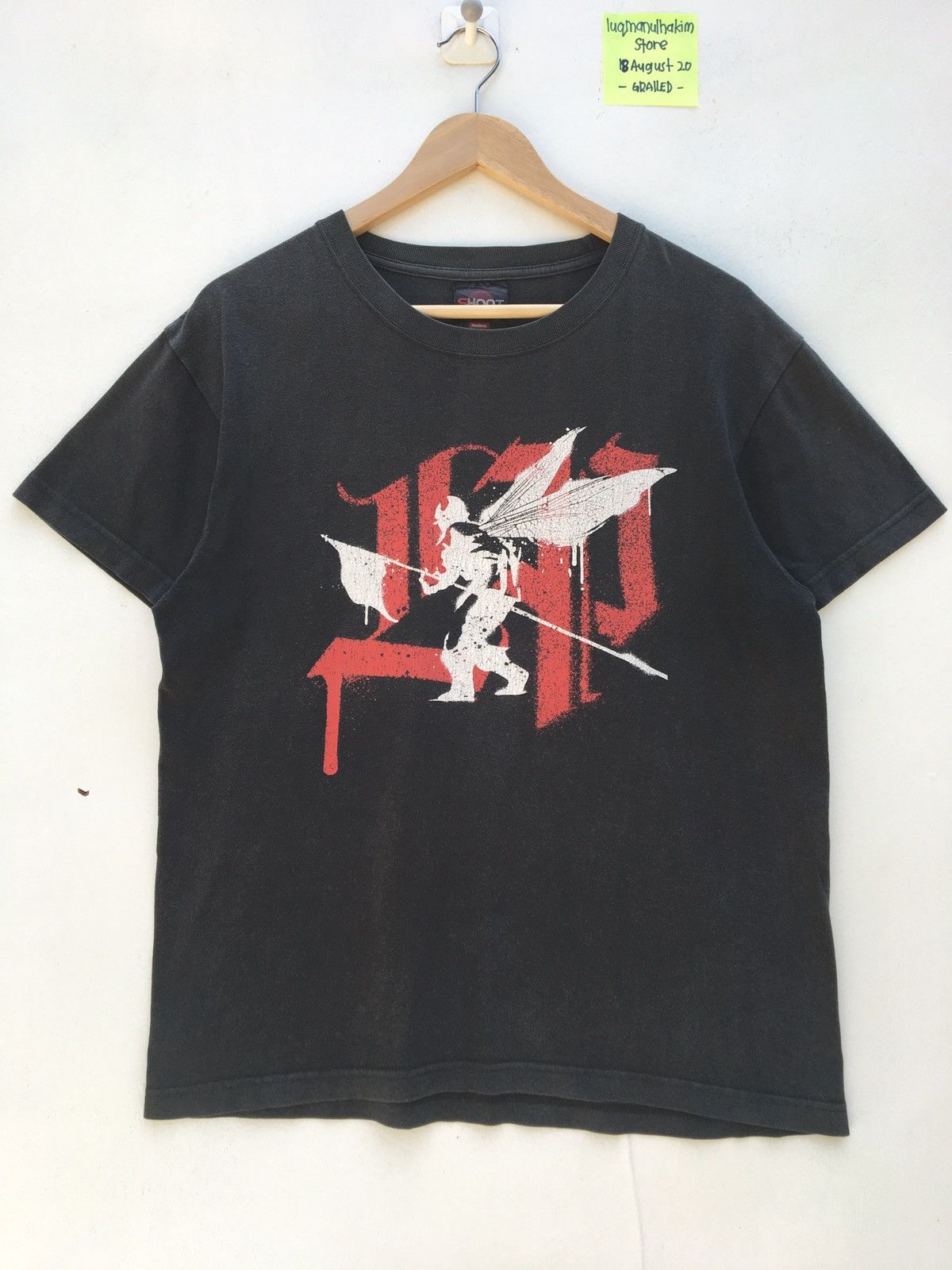 Band Tees Vintage Linkin Park Hybrid Theory LP Spellout Tshirt Size US M / EU 48-50 / 2 - 5 Thumbnail