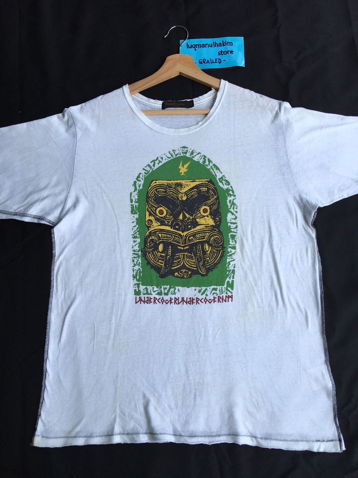 image of Undercoverism For Rebels Cut Sew Tshirt By Jun Takahashi in White, Men's (Size Medium)
