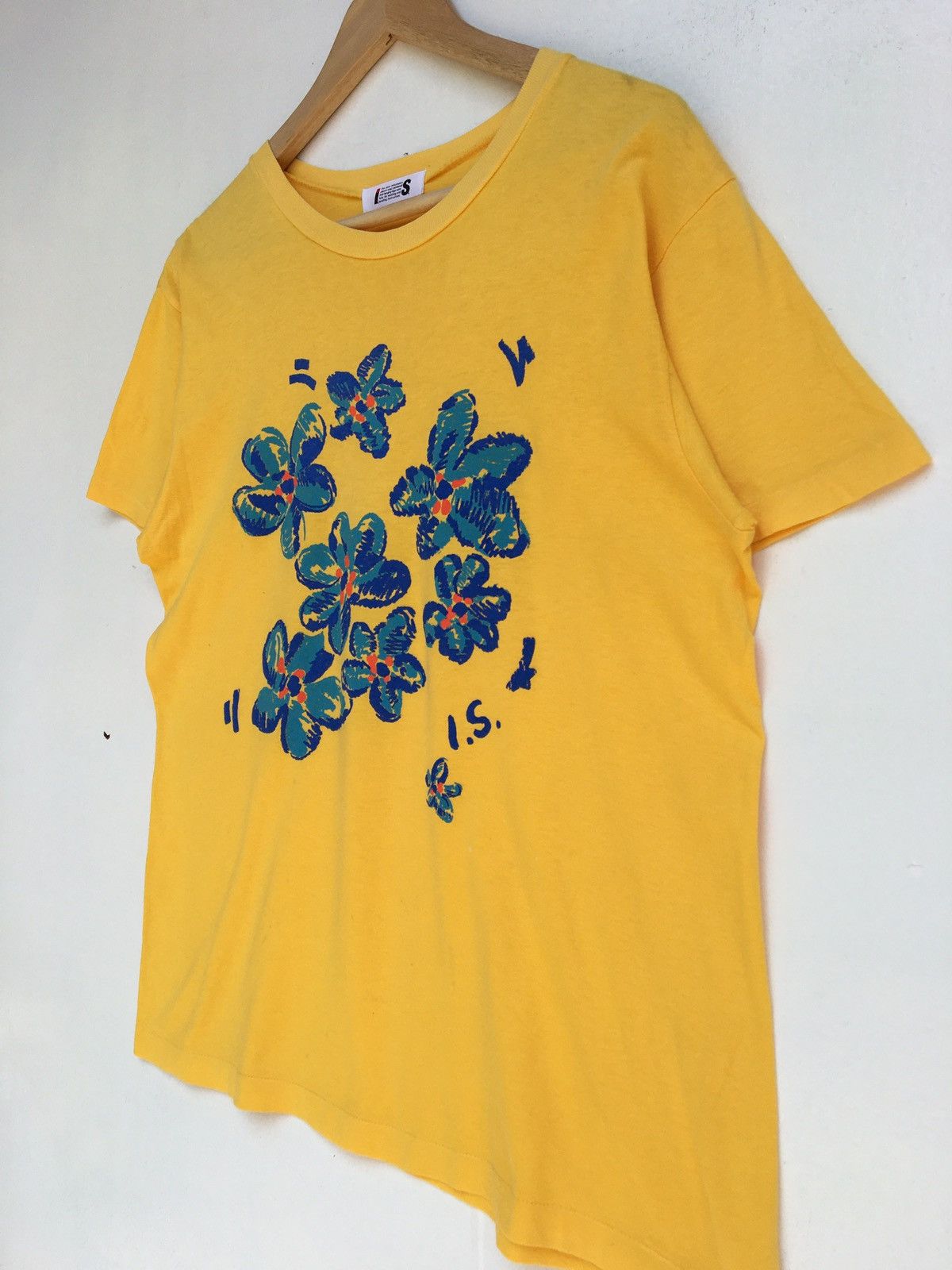 Issey Miyake Issey Miyake x Tsumori Chisato Printed Flowers Logo Tshirt Size US M / EU 48-50 / 2 - 2 Thumbnail