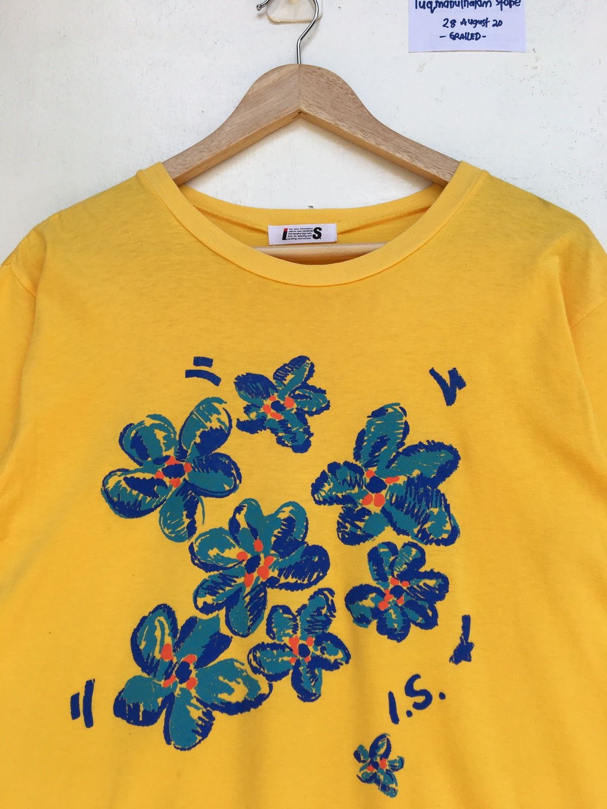 Issey Miyake Issey Miyake x Tsumori Chisato Printed Flowers Logo Tshirt Size US M / EU 48-50 / 2 - 5 Thumbnail