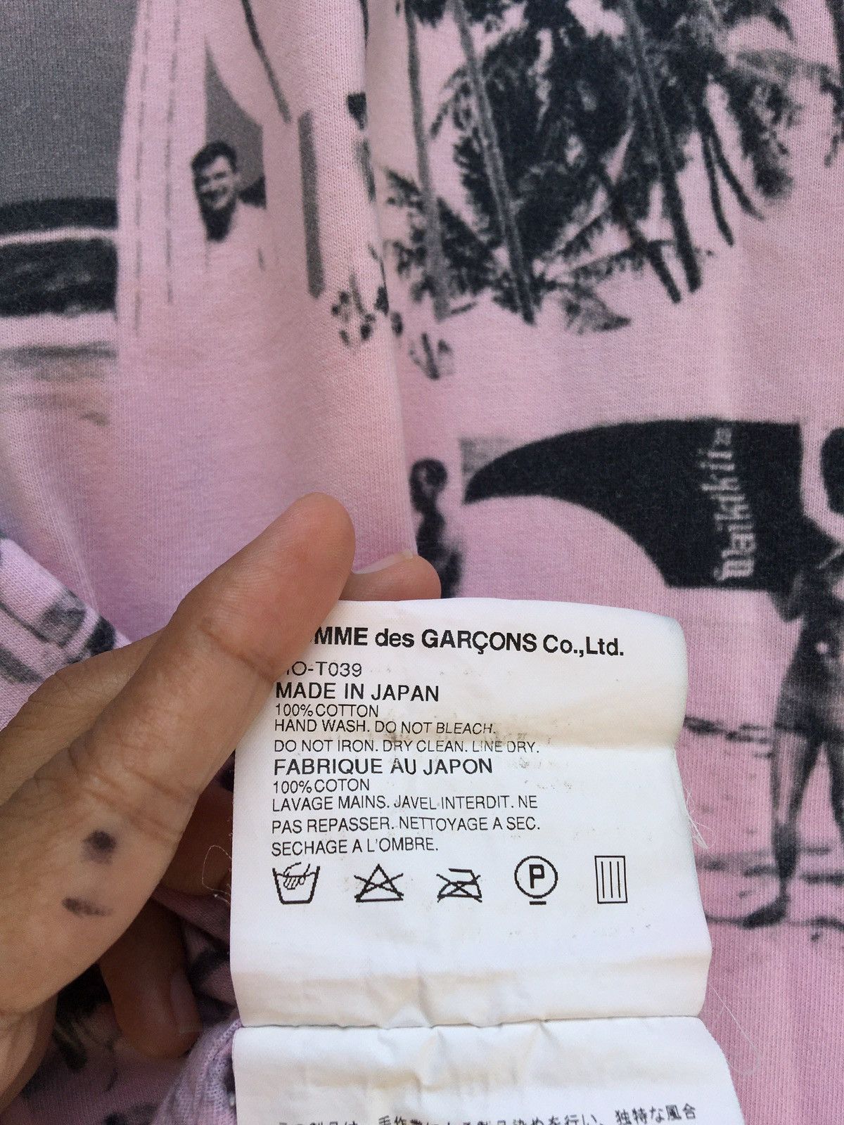 Comme des Garcons RARE!! Comme Des Garcons Homme Plus Hawaii Printed AD2004 Size US M / EU 48-50 / 2 - 9 Thumbnail