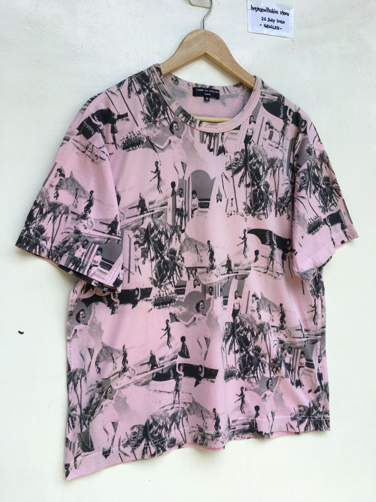 Comme des Garcons RARE!! Comme Des Garcons Homme Plus Hawaii Printed AD2004 Size US M / EU 48-50 / 2 - 2 Thumbnail