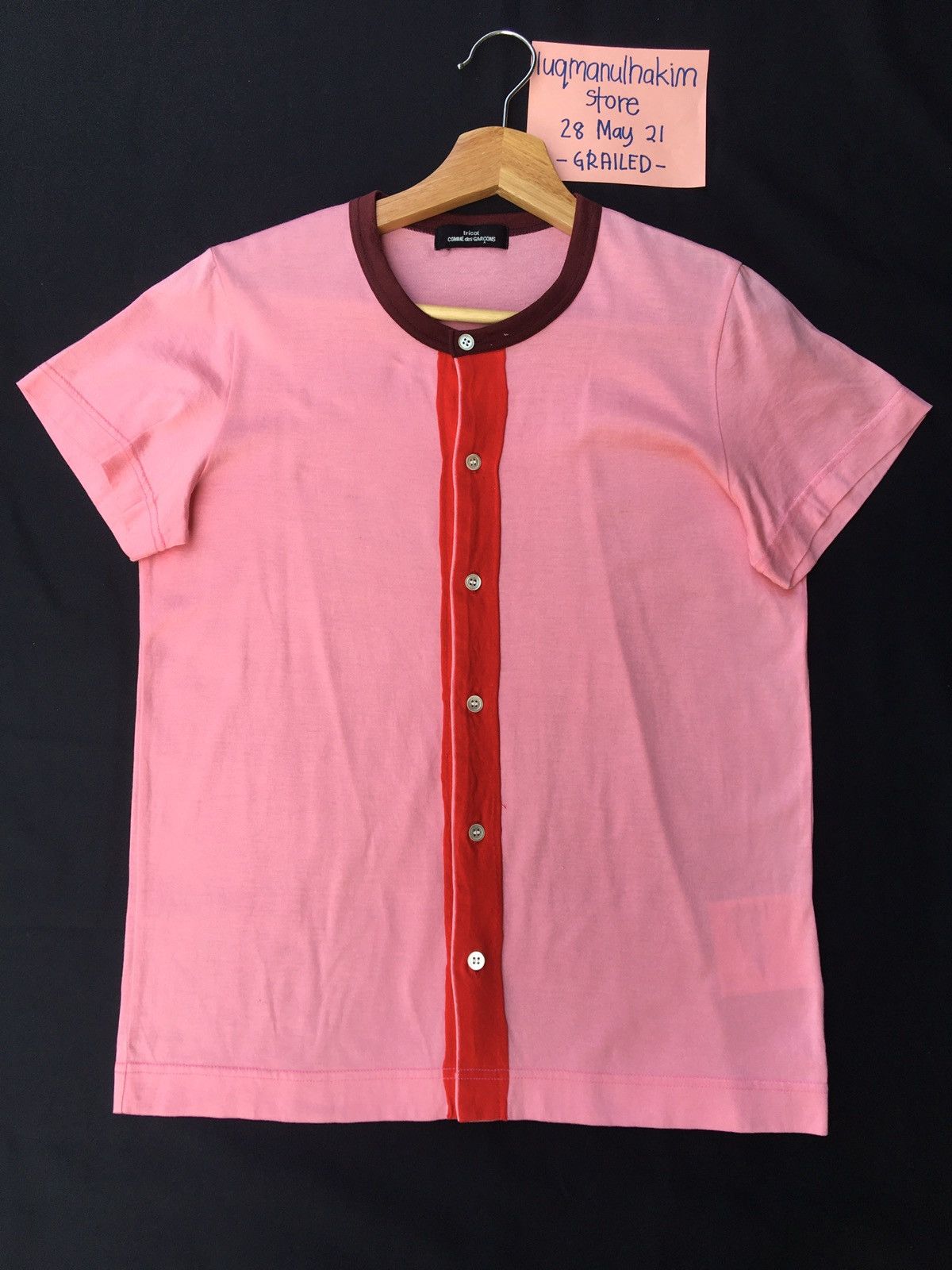 Comme des Garcons Rare Comme Des Garcons CDG tricot Buttons Shirt Size US S / EU 44-46 / 1 - 1 Thumbnail