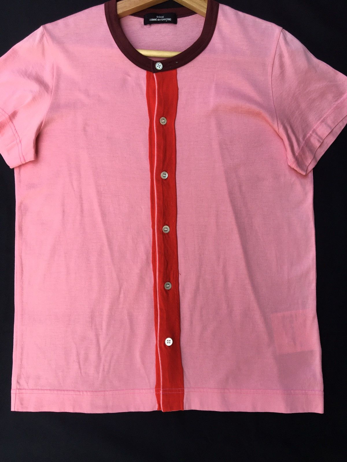 Comme des Garcons Rare Comme Des Garcons CDG tricot Buttons Shirt Size US S / EU 44-46 / 1 - 4 Thumbnail