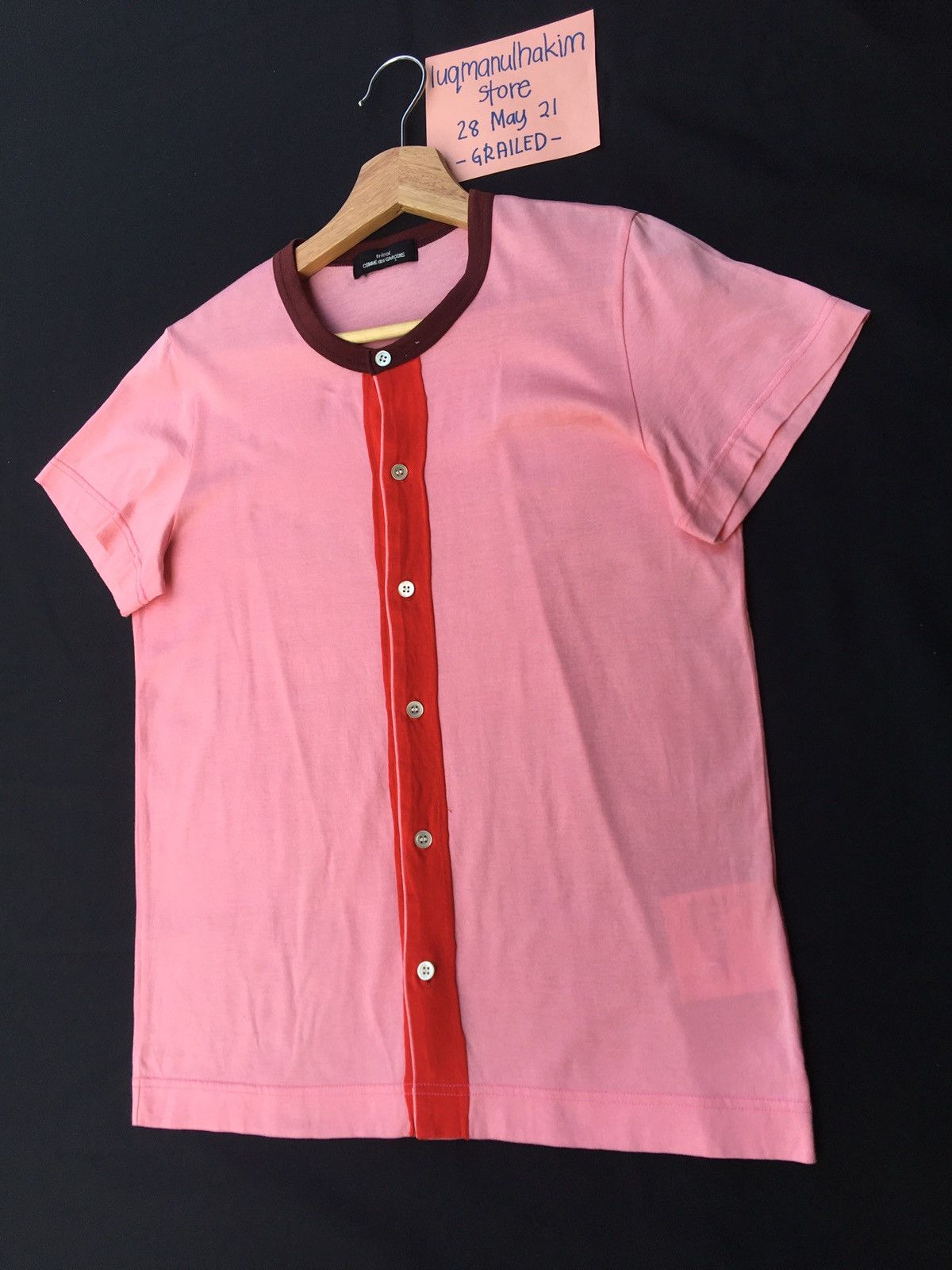 Comme des Garcons Rare Comme Des Garcons CDG tricot Buttons Shirt Size US S / EU 44-46 / 1 - 3 Thumbnail