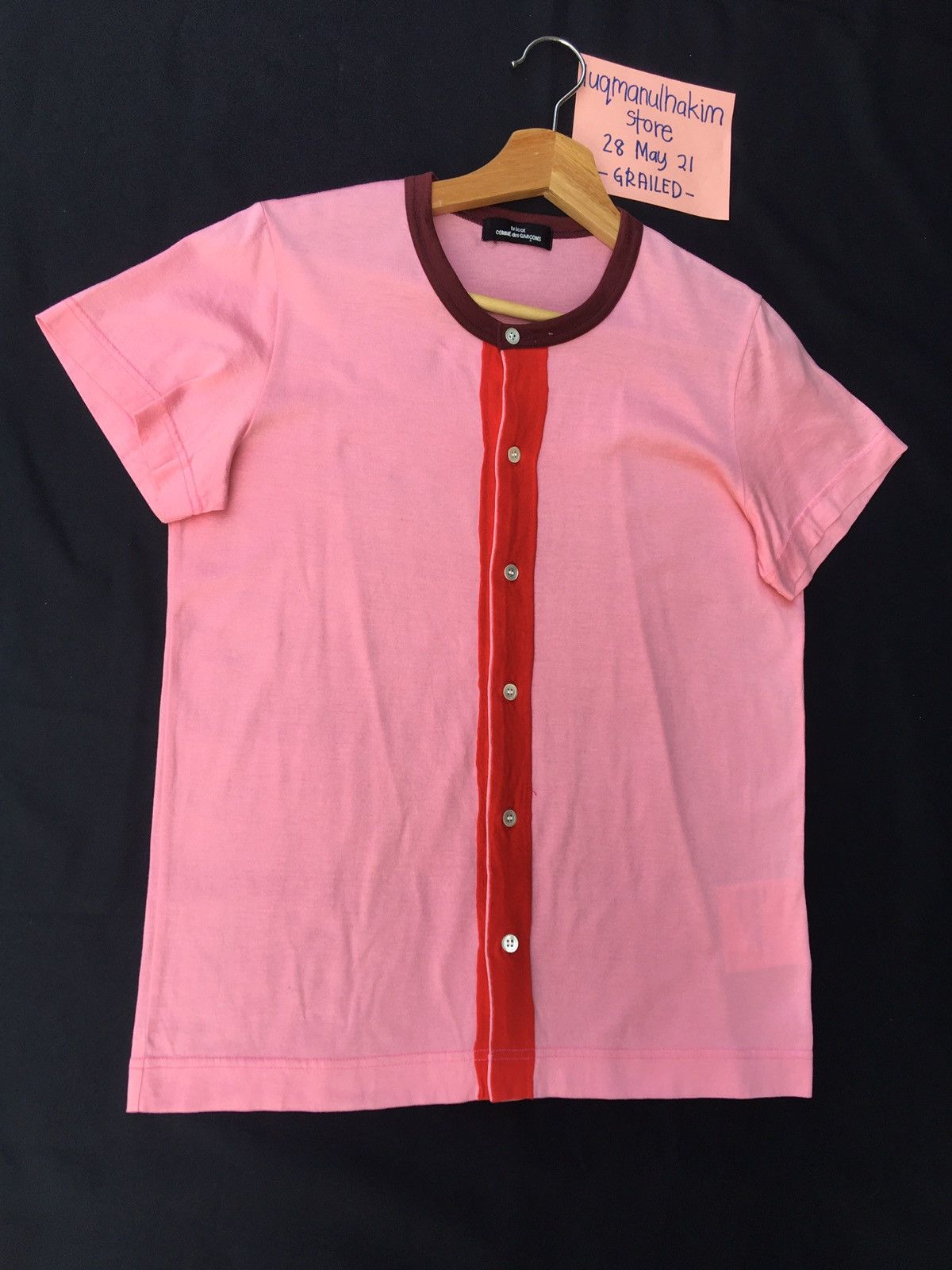 Comme des Garcons Rare Comme Des Garcons CDG tricot Buttons Shirt Size US S / EU 44-46 / 1 - 2 Thumbnail