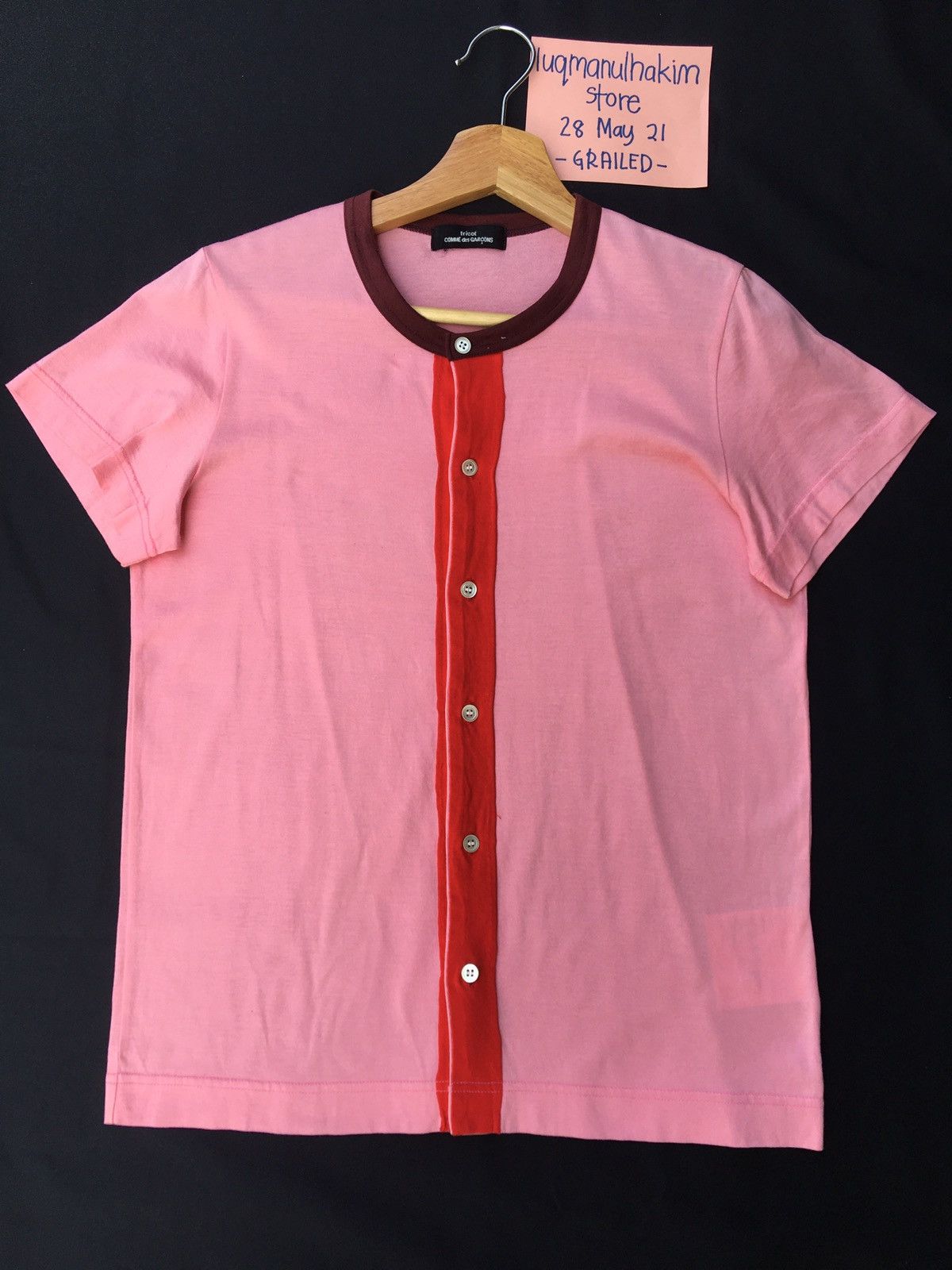 Comme des Garcons Rare Comme Des Garcons CDG tricot Buttons Shirt Size US S / EU 44-46 / 1 - 5 Thumbnail
