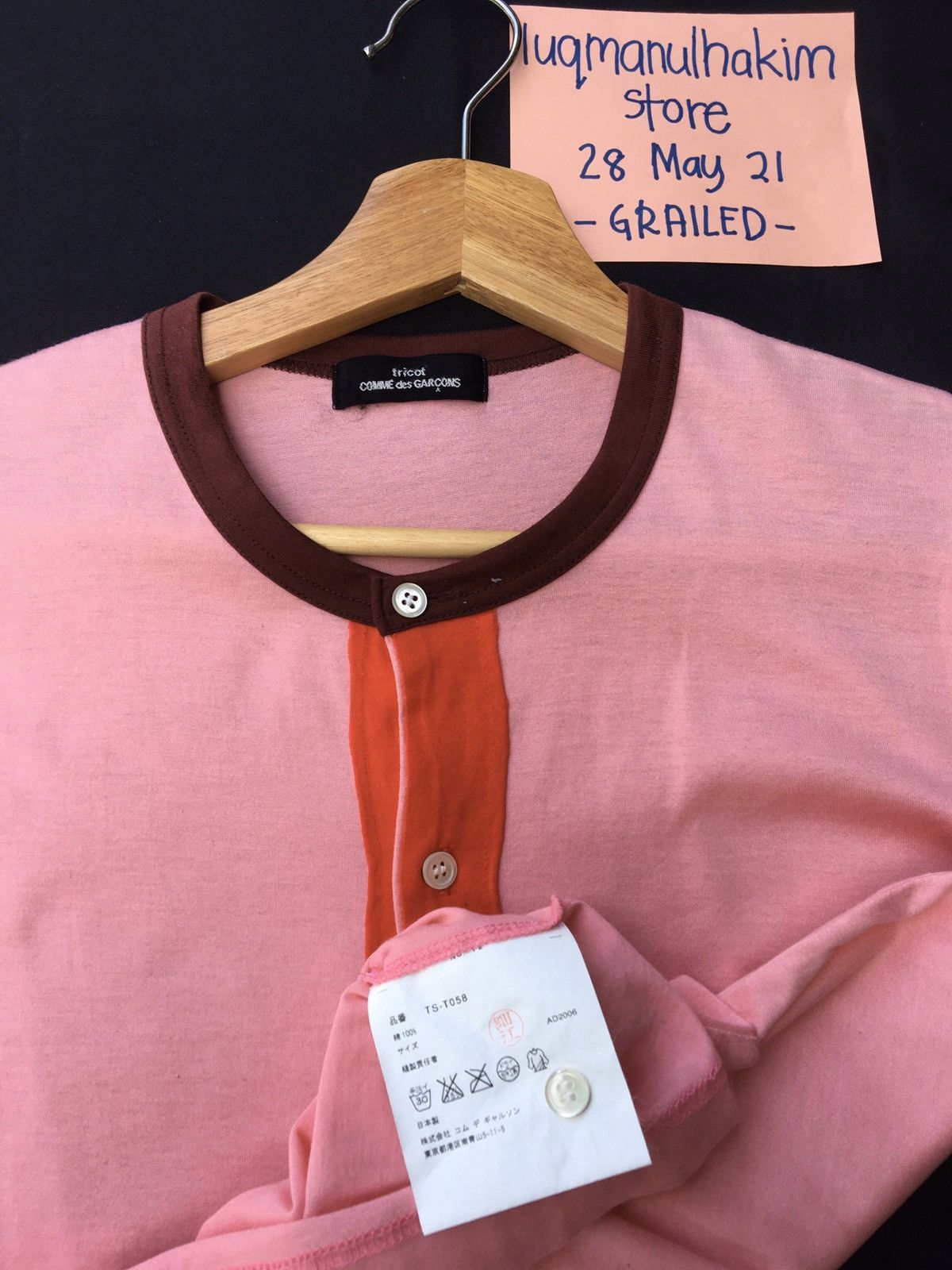 Comme des Garcons Rare Comme Des Garcons CDG tricot Buttons Shirt Size US S / EU 44-46 / 1 - 8 Thumbnail