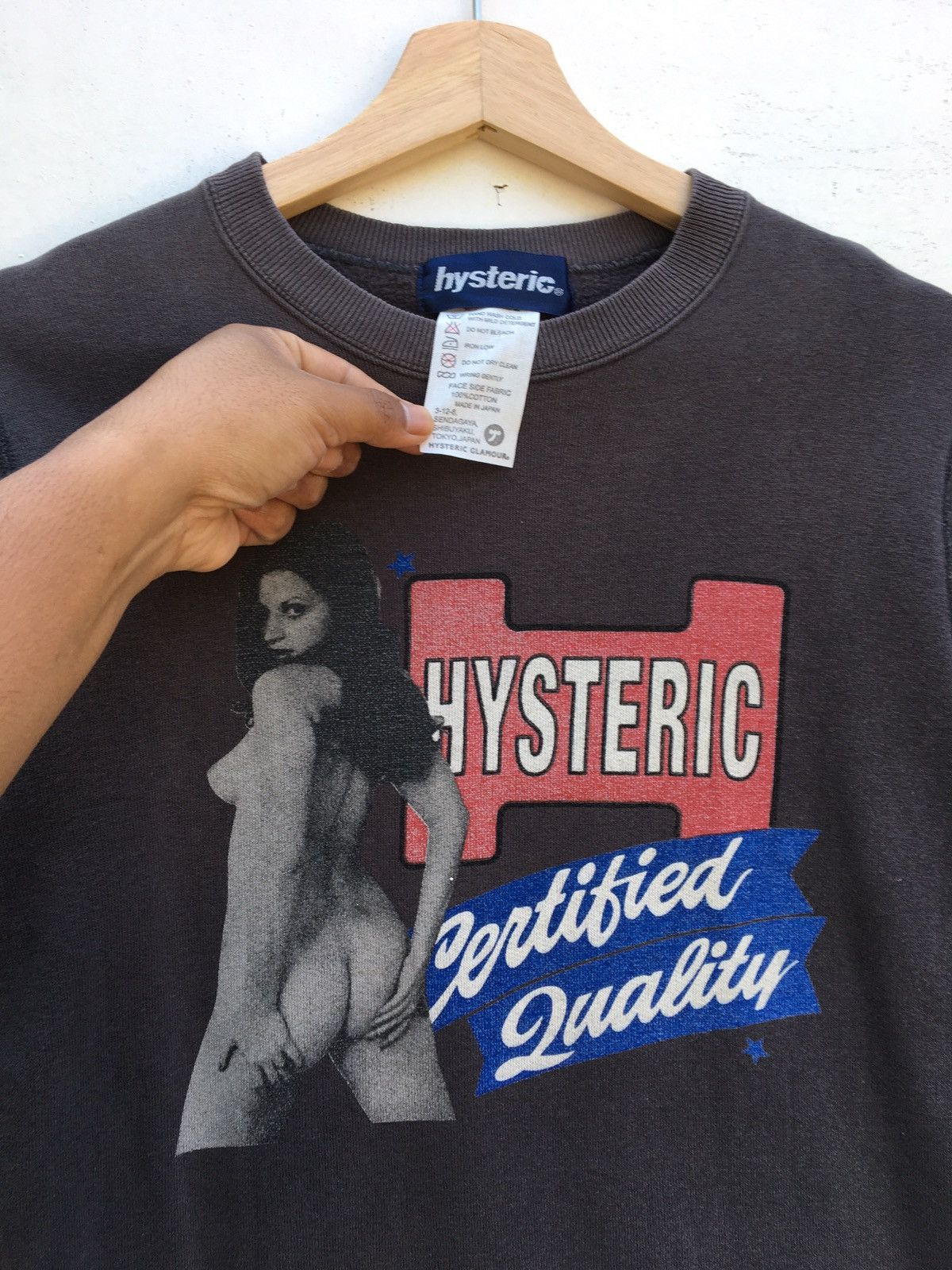 Hysteric Glamour Vintage Rare Hysteric Glamour Naked Woman Sweatshirt Size US S / EU 44-46 / 1 - 6 Thumbnail