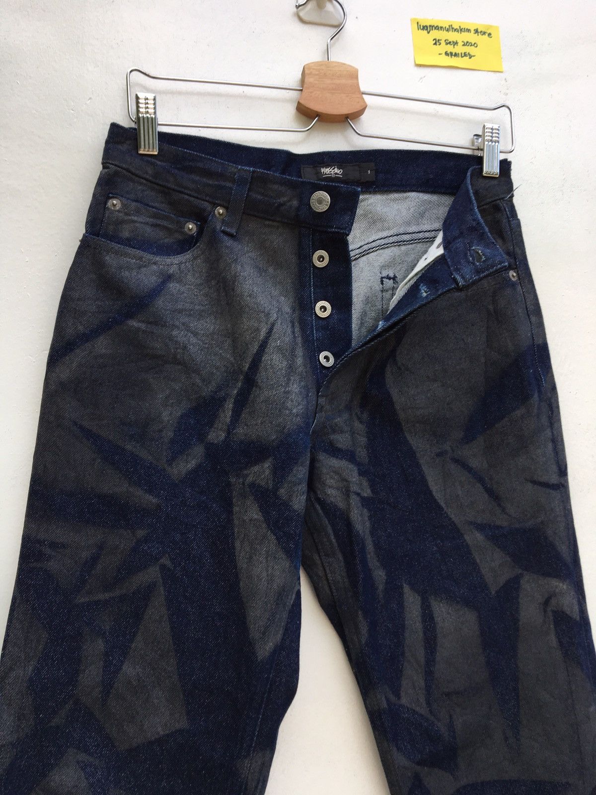 Mossimo Rare Mossimo Pattern Style Denim Jeans Size US 30 / EU 46 - 6 Thumbnail