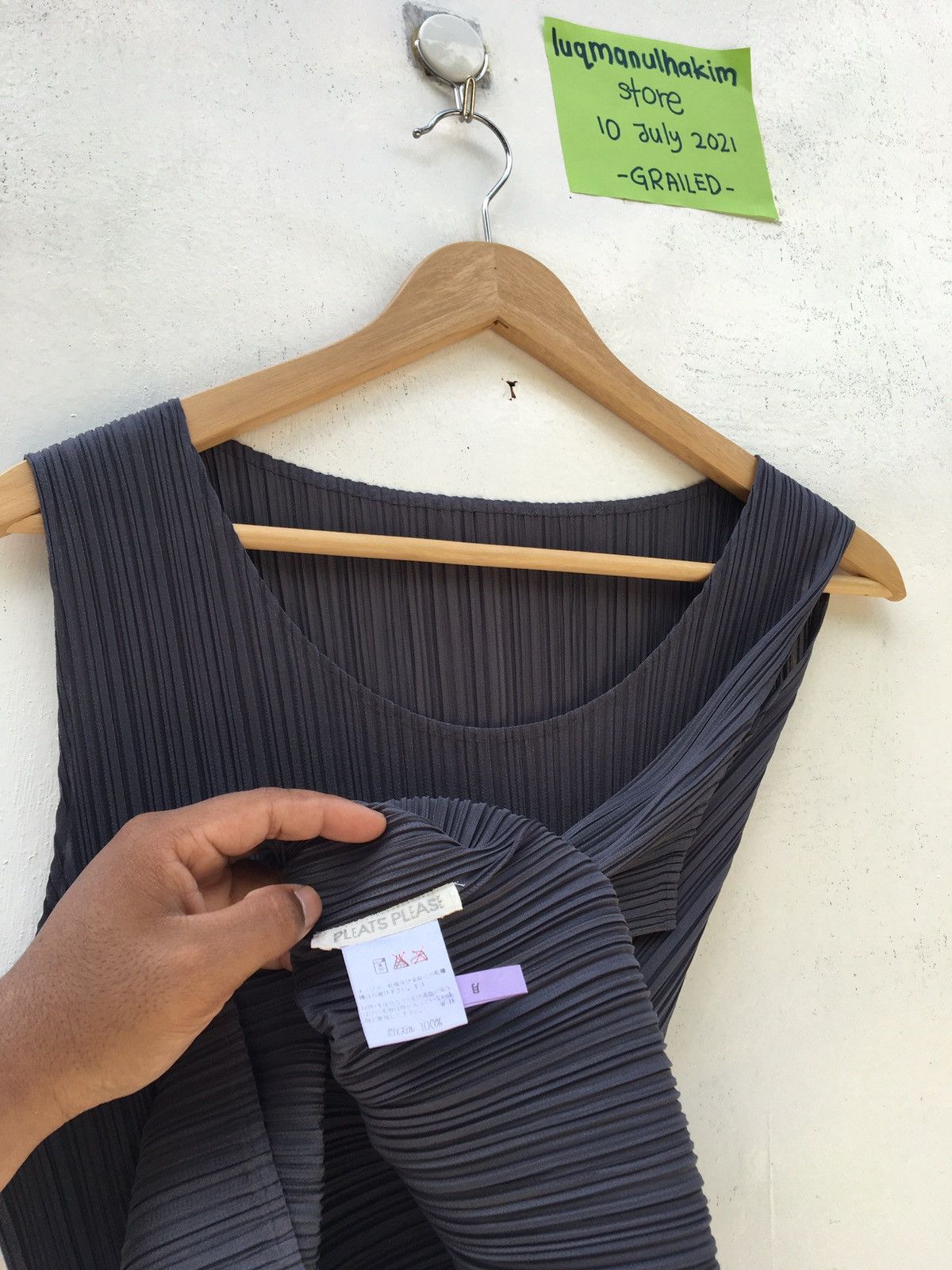 Issey Miyake Rare Issey Miyake Pleats Please Sleeveless Top Size US M / EU 48-50 / 2 - 8 Thumbnail