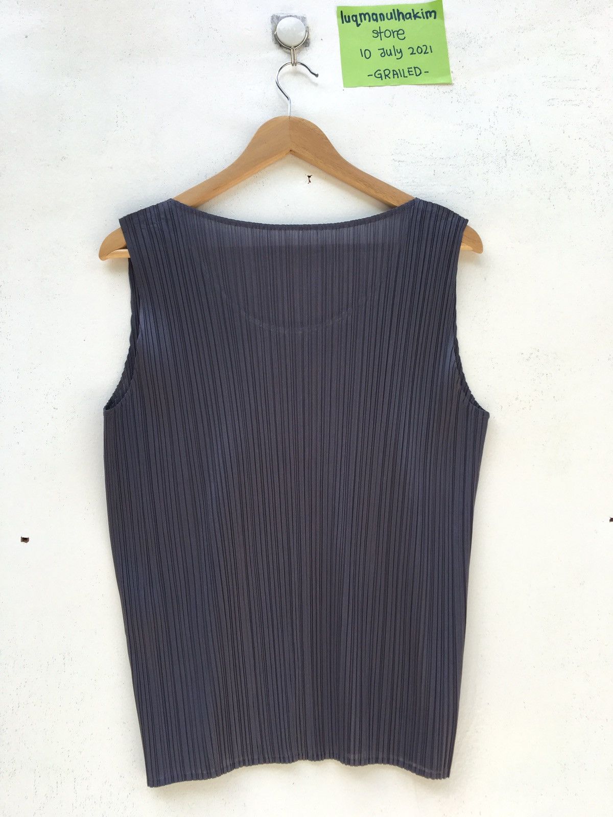 Issey Miyake Rare Issey Miyake Pleats Please Sleeveless Top Size US M / EU 48-50 / 2 - 13 Thumbnail