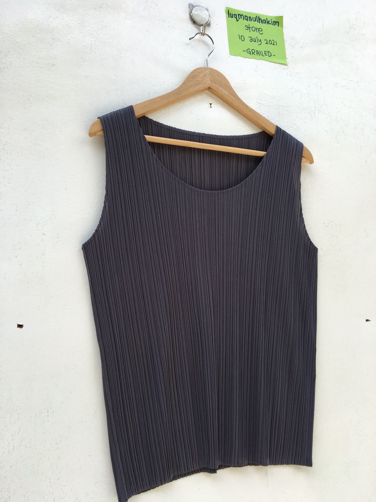 Issey Miyake Rare Issey Miyake Pleats Please Sleeveless Top Size US M / EU 48-50 / 2 - 2 Thumbnail