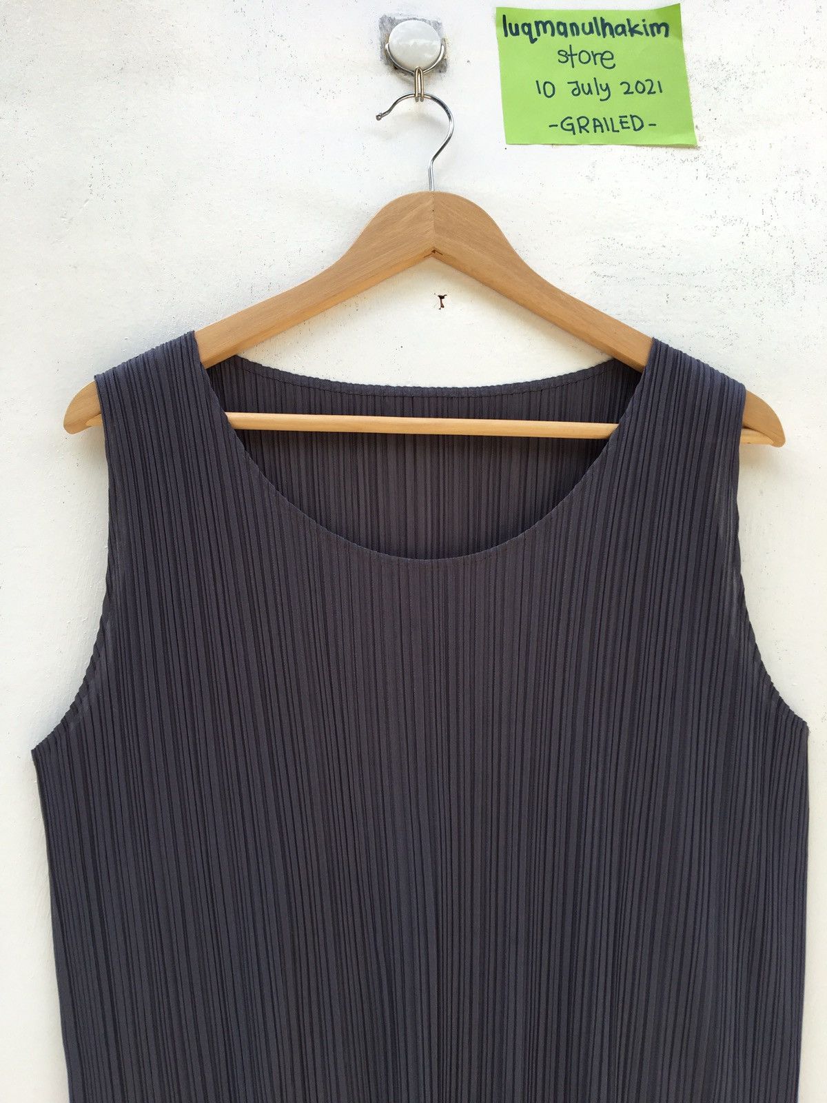 Issey Miyake Rare Issey Miyake Pleats Please Sleeveless Top Size US M / EU 48-50 / 2 - 7 Thumbnail