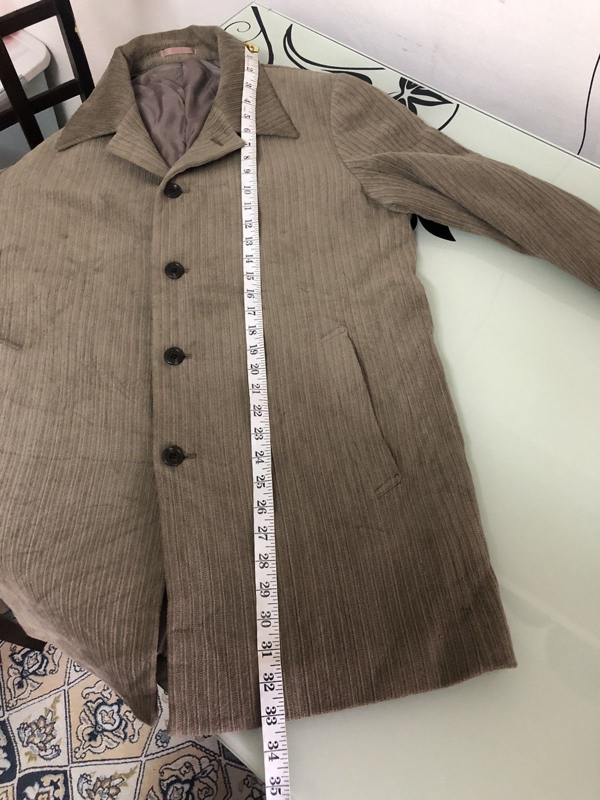 Issey Miyake Rare❗️Tete Homme by Issey Miyake Corduroy Jacket Size US L / EU 52-54 / 3 - 22 Thumbnail