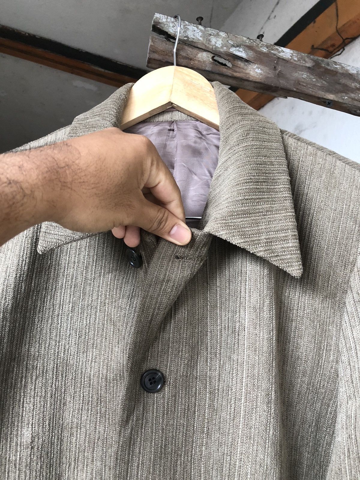 Issey Miyake Rare❗️Tete Homme by Issey Miyake Corduroy Jacket Size US L / EU 52-54 / 3 - 16 Thumbnail